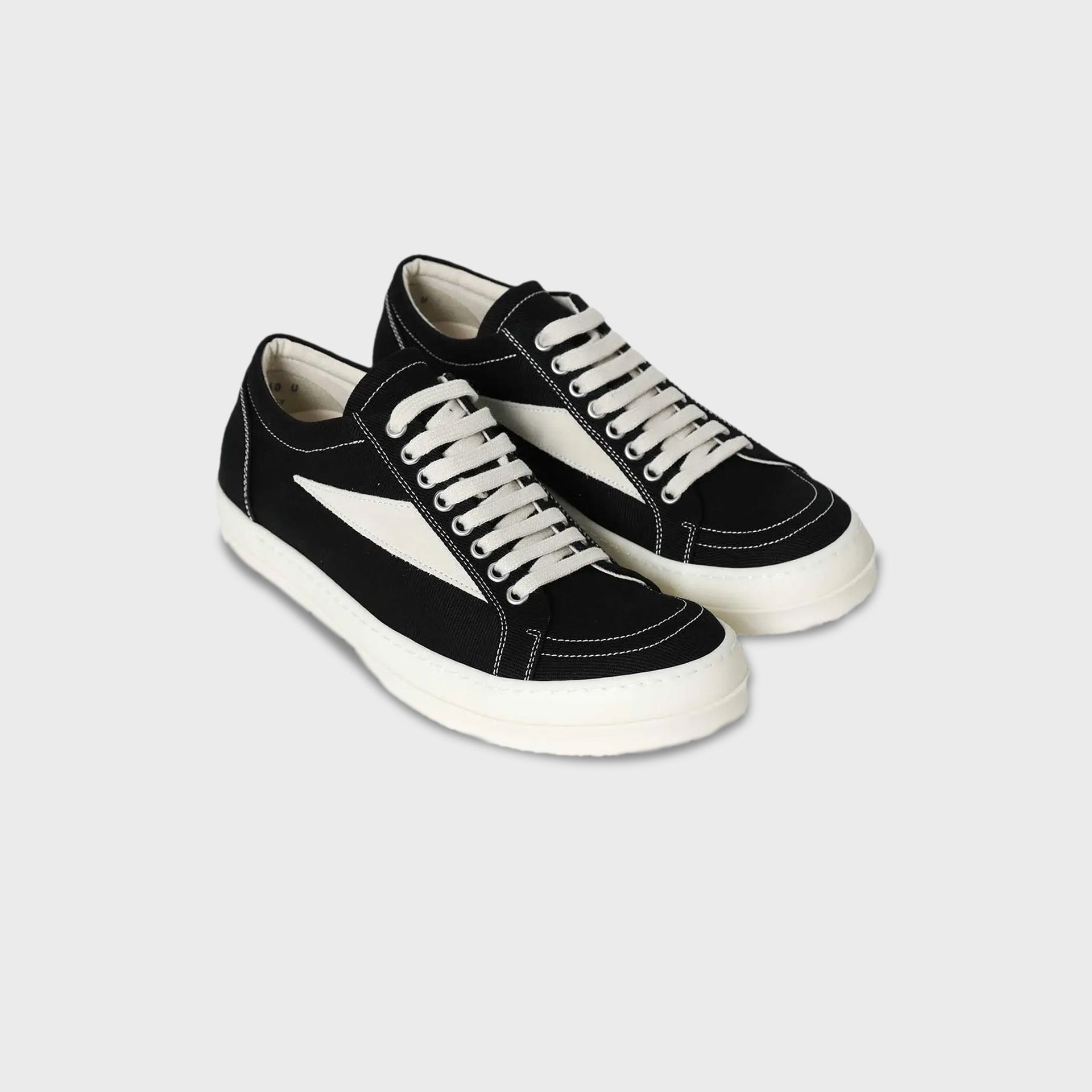 Rick Owens DRKSHDW Vintage Sneakers - Black / Milk