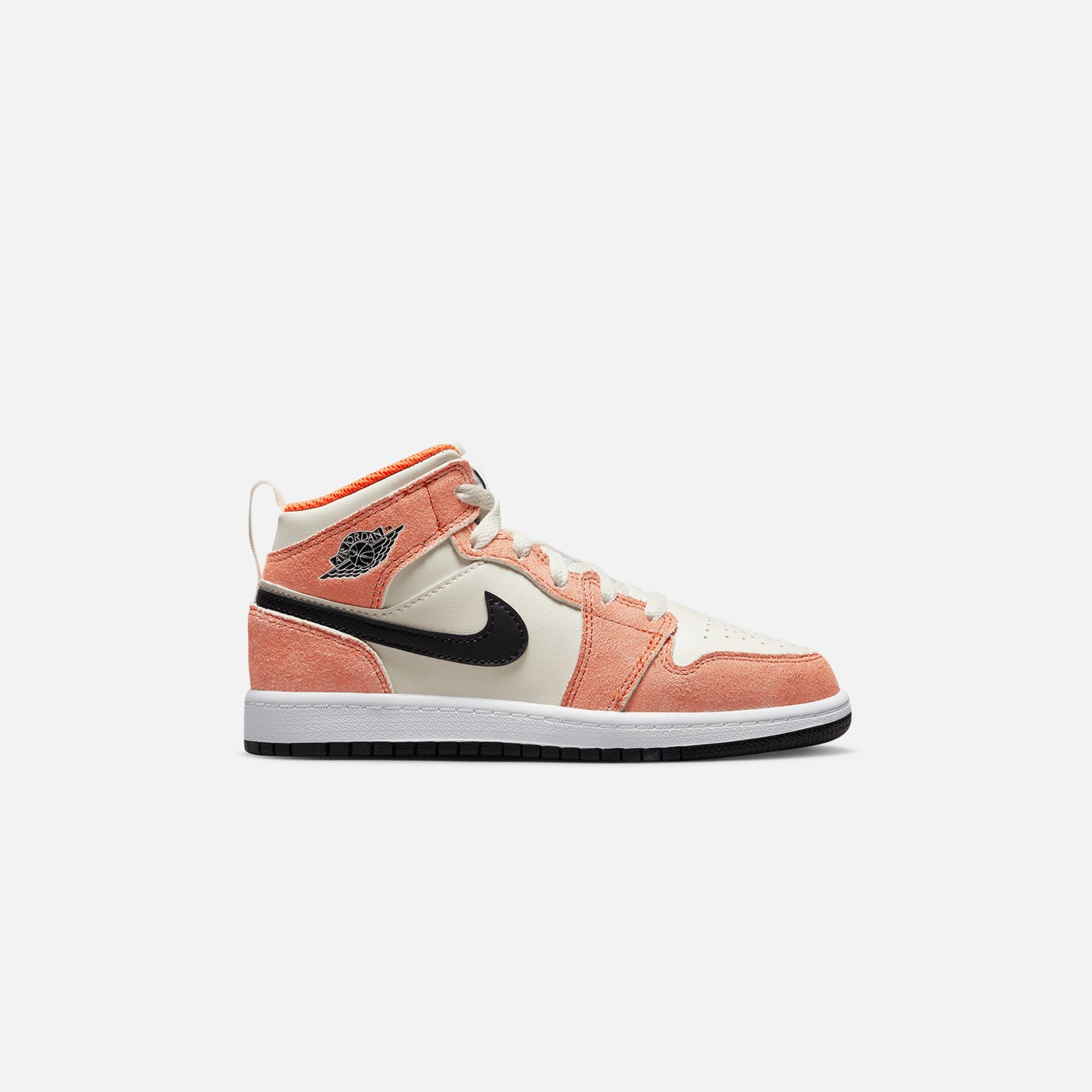 Nike Pre-School Air Jordan 1 Mid SE - Team Orange / Black / Sail / White