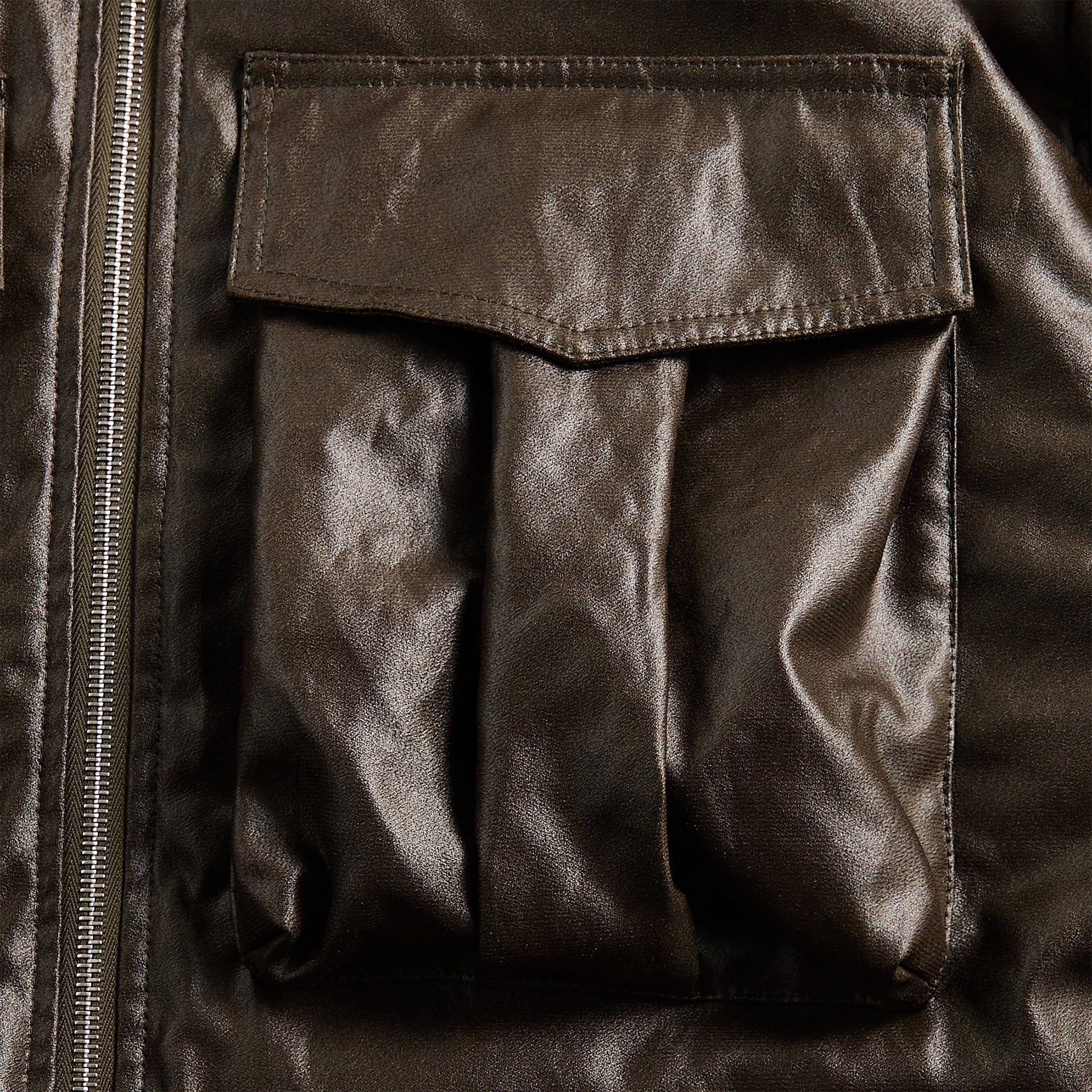 Dries Van Noten Vow Bis 1502 M.W.Jacket in Khaki