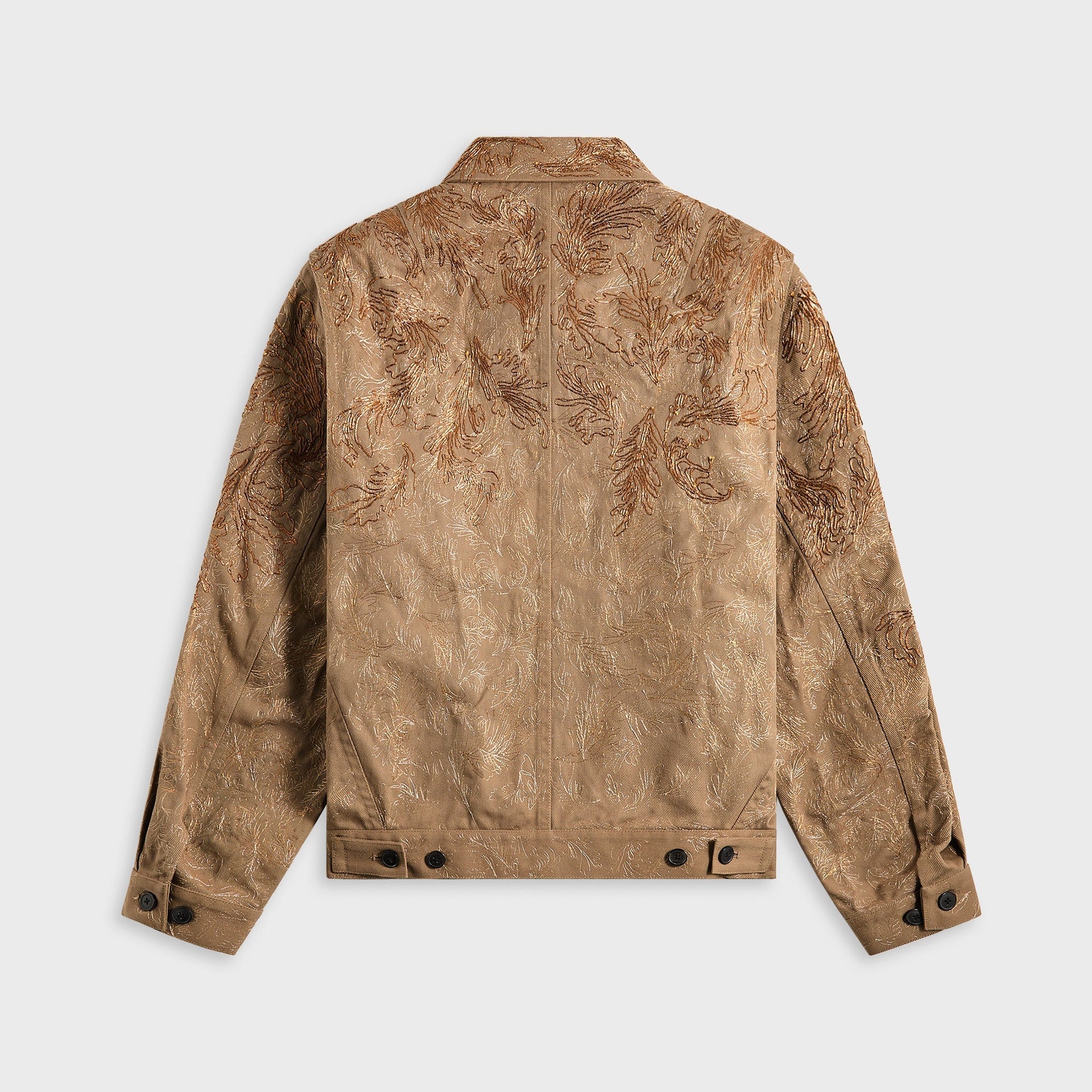 Dries Van Noten Veper Gd Emb 1046 M.W.Jacket - Taupe