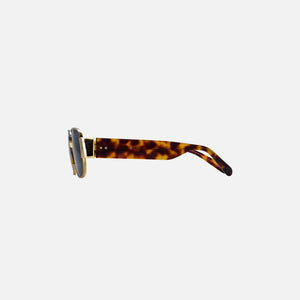 Dries Van Noten DVN196 Frame Sunglasses - Yellow Gold