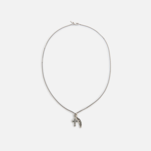 アクセサリーその他 emanuele bicocchi JEWELS (RSTE4SILVER) Multi-Roses Necklace | Emanuele Bicocchi