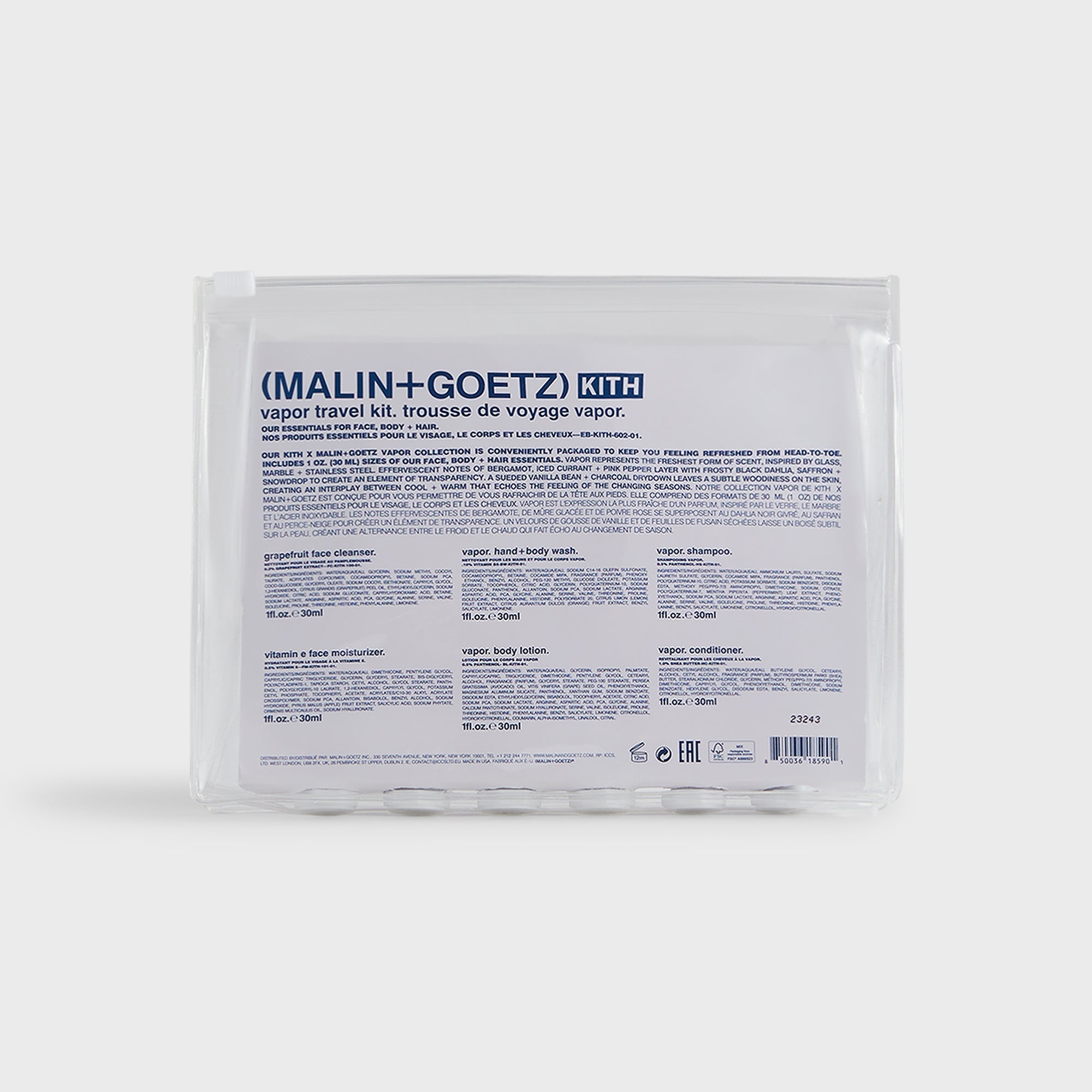 Kith for MALIN+GOETZ Vapor Travel Kit – Kith Europe