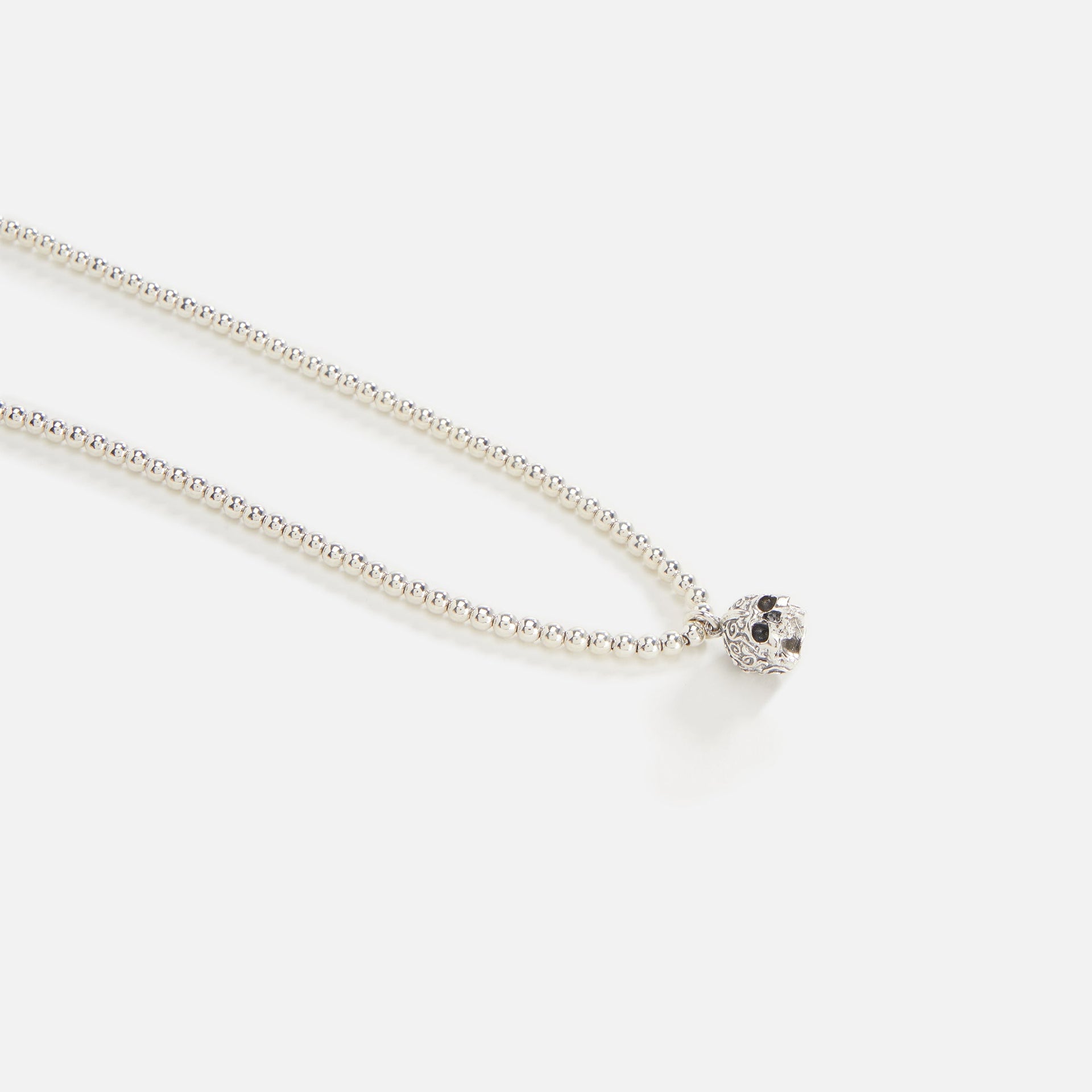 Emanuele Bicocchi Beaded Necklace - Silver