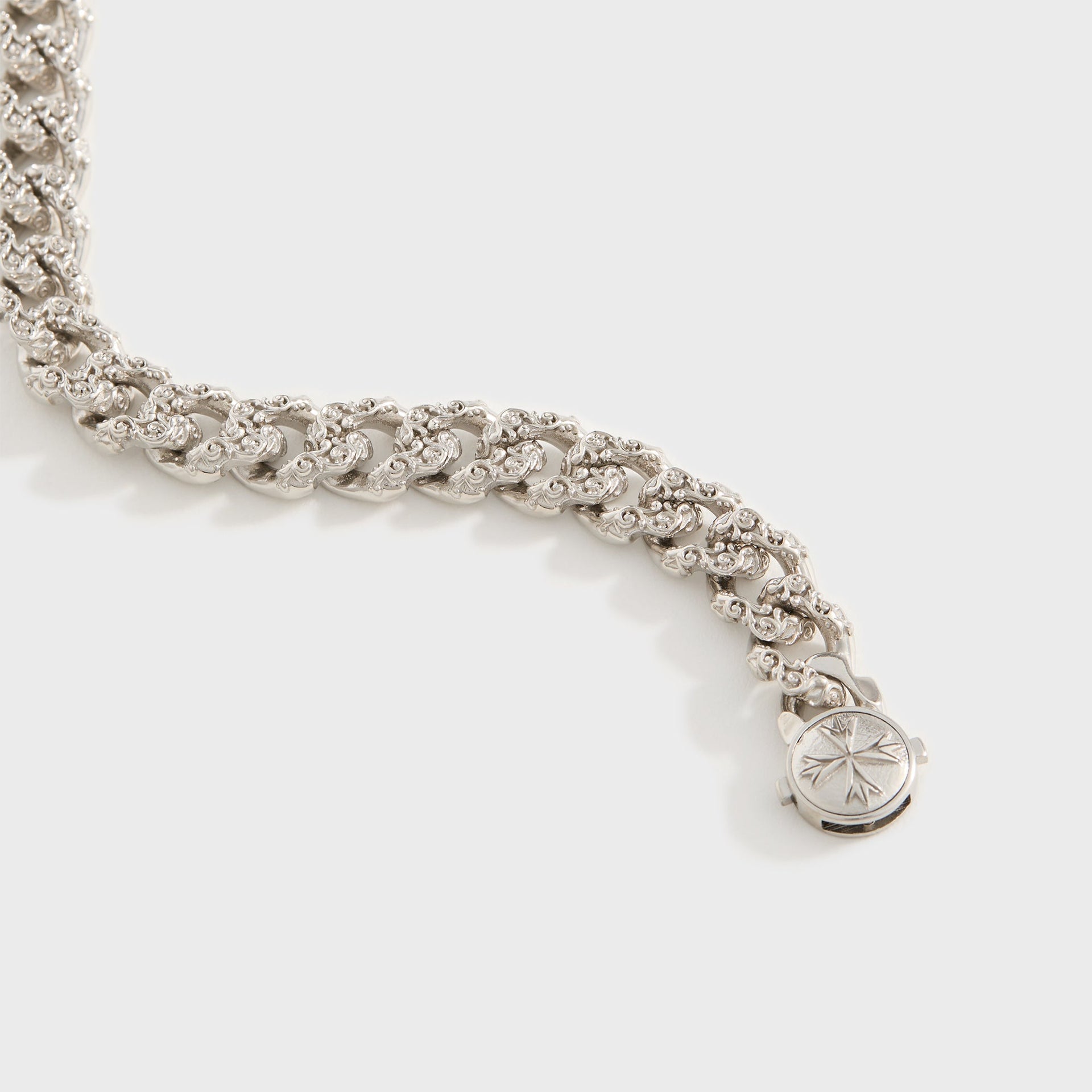 Emanuele Bicocchi Flourishing Chain Necklace - Silver