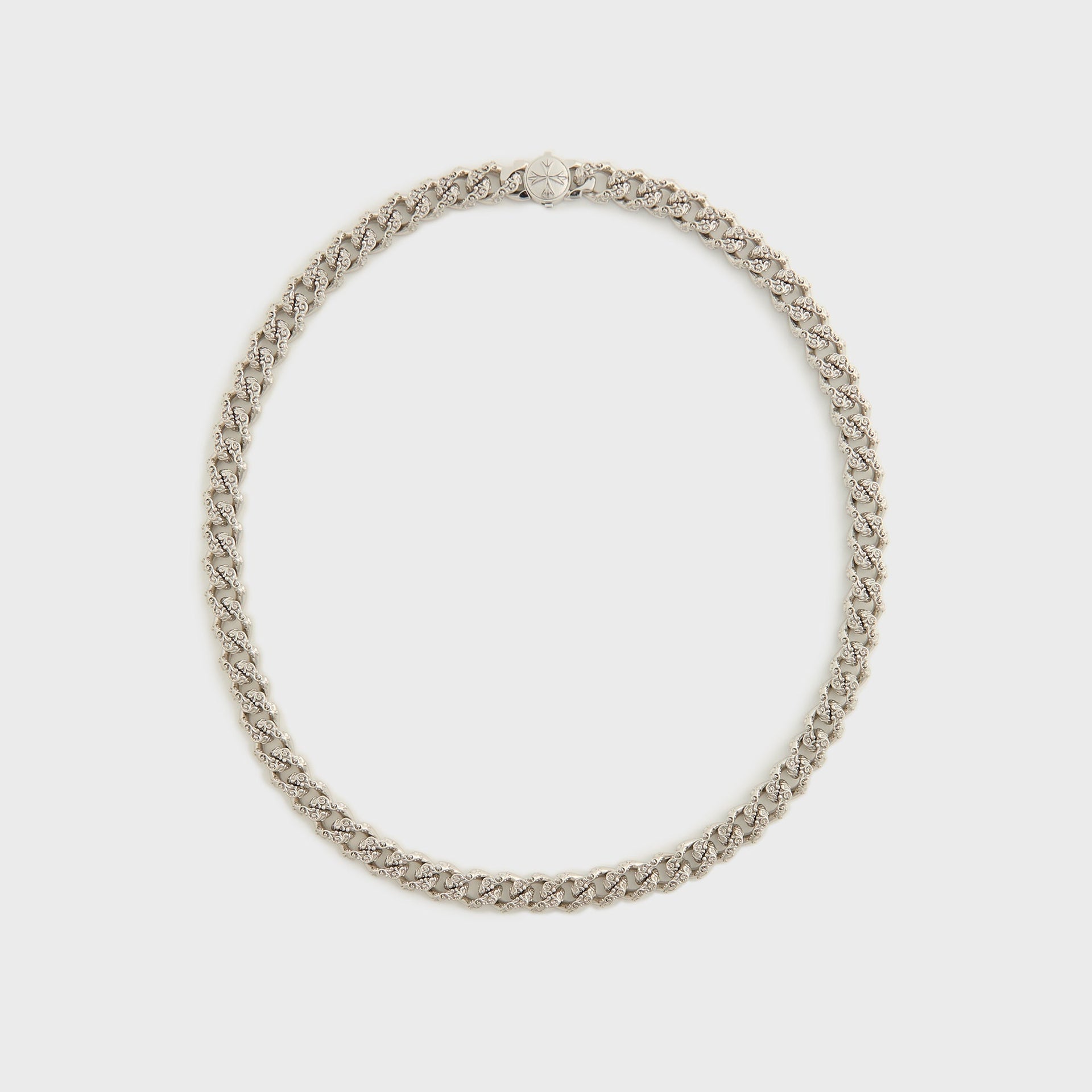 Emanuele Bicocchi Flourishing Chain Necklace - Silver