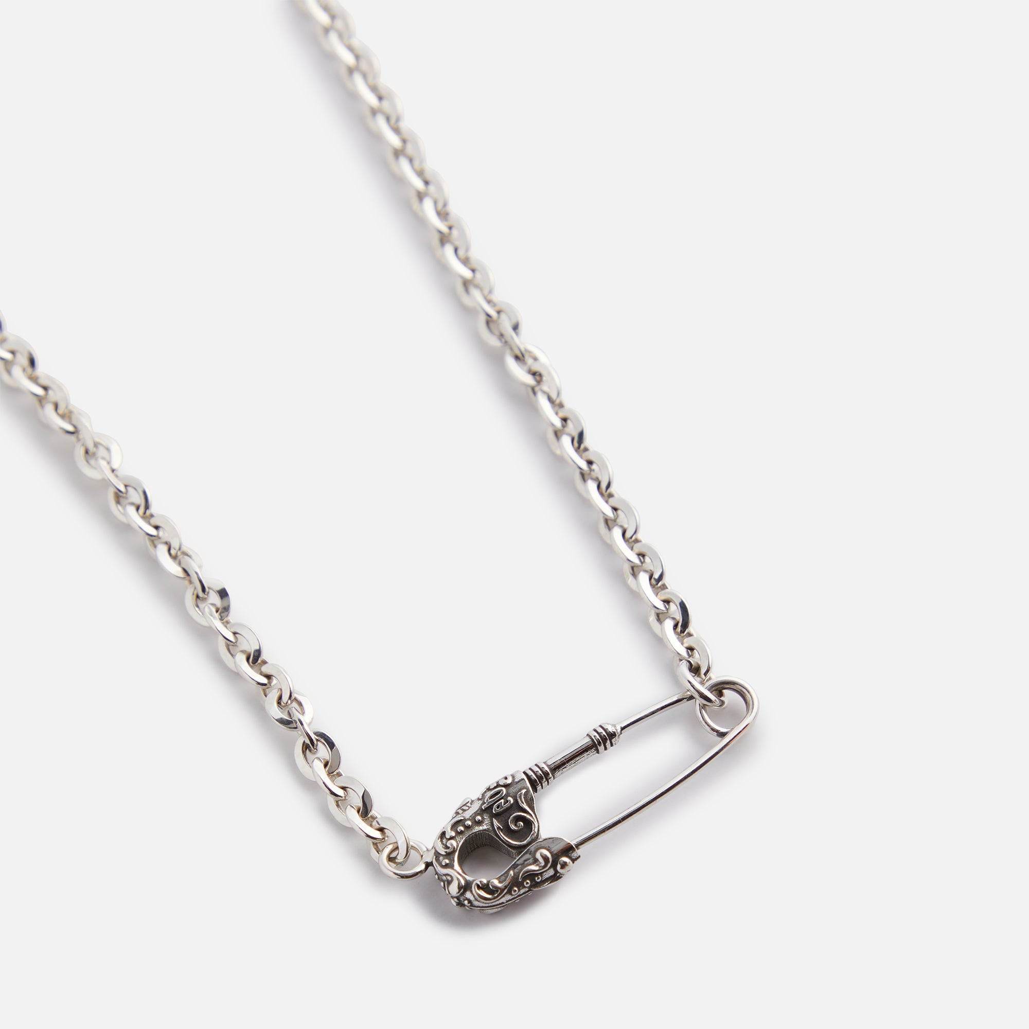 ネックレス・ペンダント emanuele bicocchi NECKLACE BIG SACRED HEART (SCN1 SILVER) Gold Large Sacred Heart Necklace | Emanuele Bicocchi
