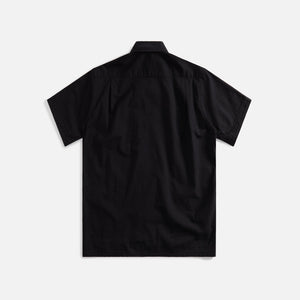 Engineered Garments Camp Shirt - Black Cotton Handkerchief