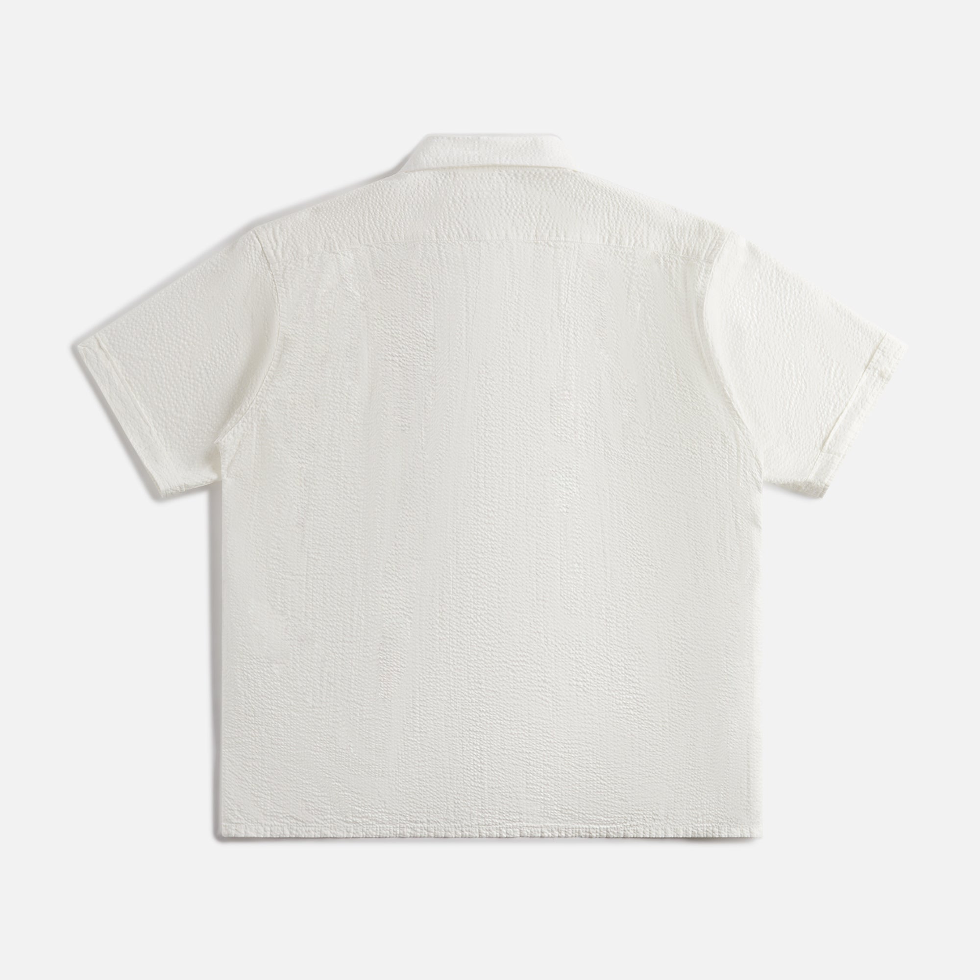 Engineered Garments Camp Shirt - White Tone / Tone