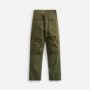 Engineered Garments Field Pant Cotton Double Cloth - Olive