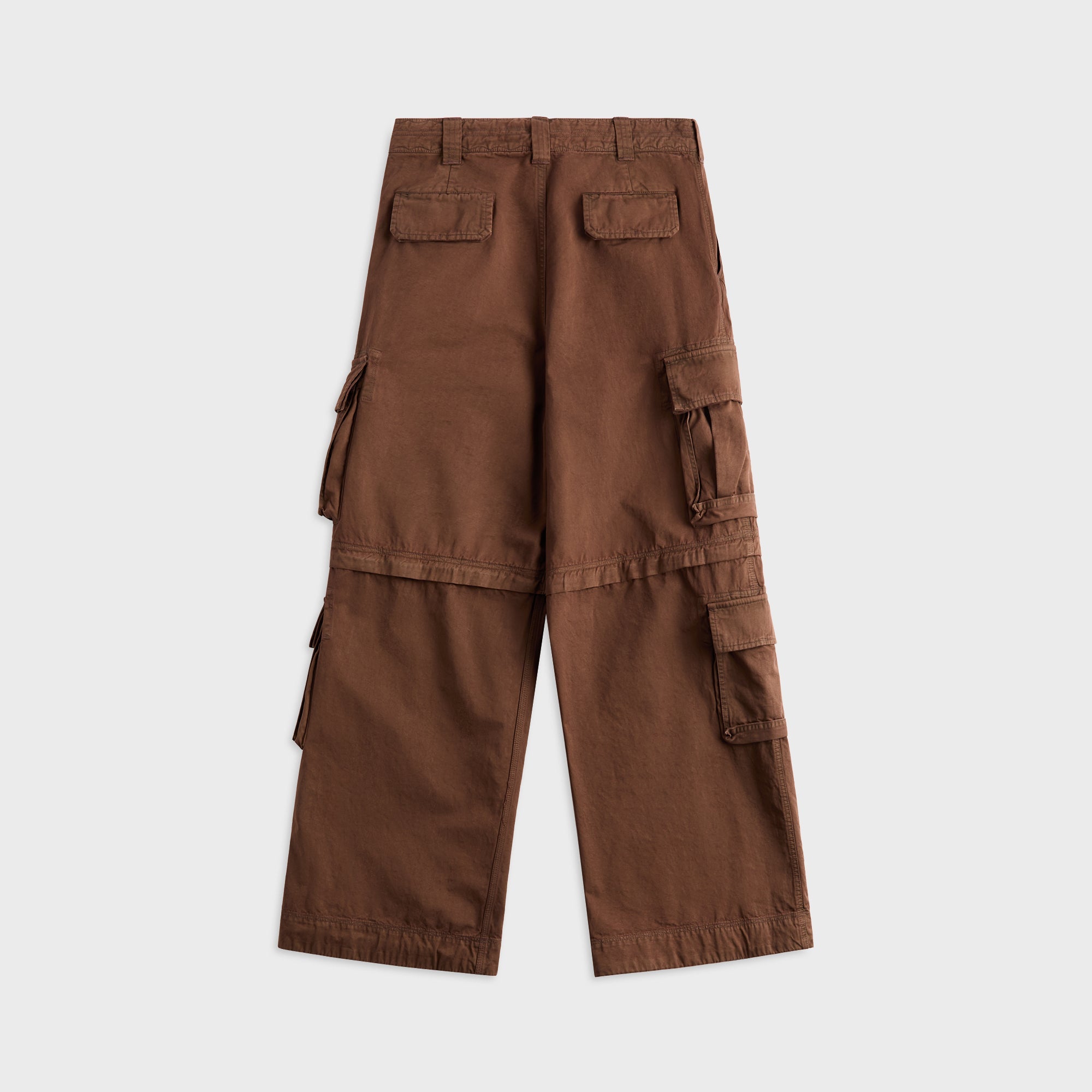 ERL Zip-Off Cargo Pants Woven - Brown – Kith Europe