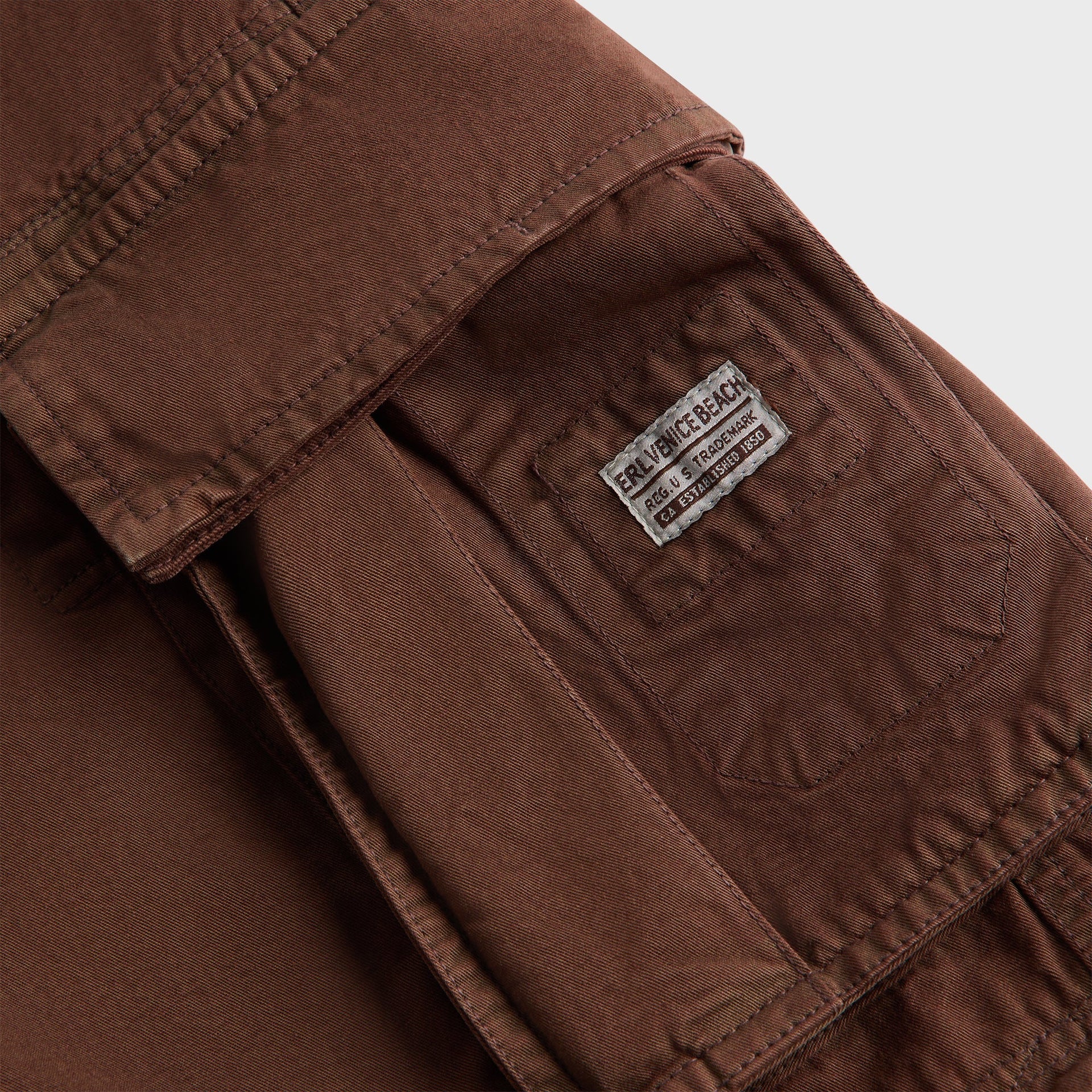 ERL Zip-Off Cargo Pants Woven - Brown