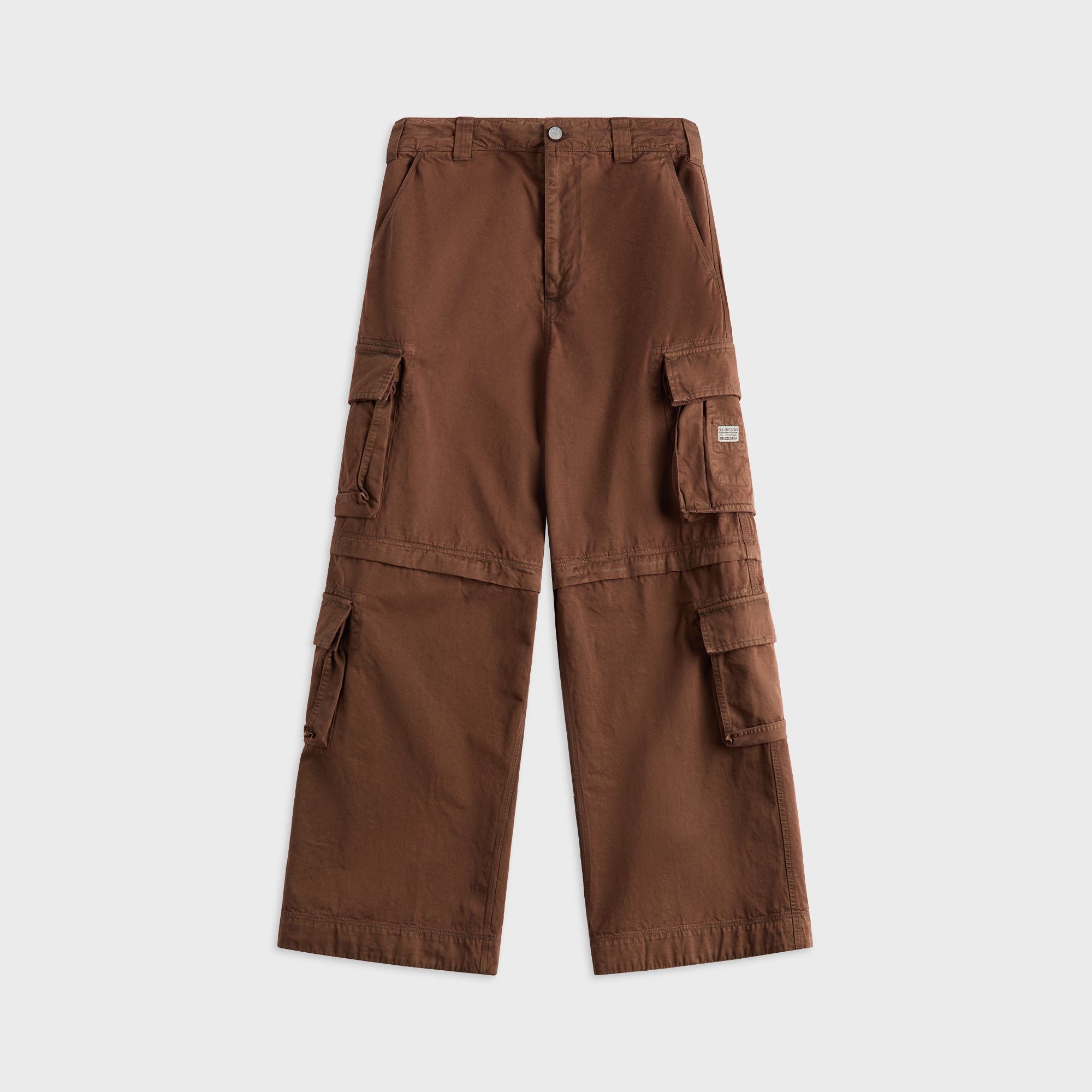 ERL Zip-Off Cargo Pants Woven - Brown – Kith Europe