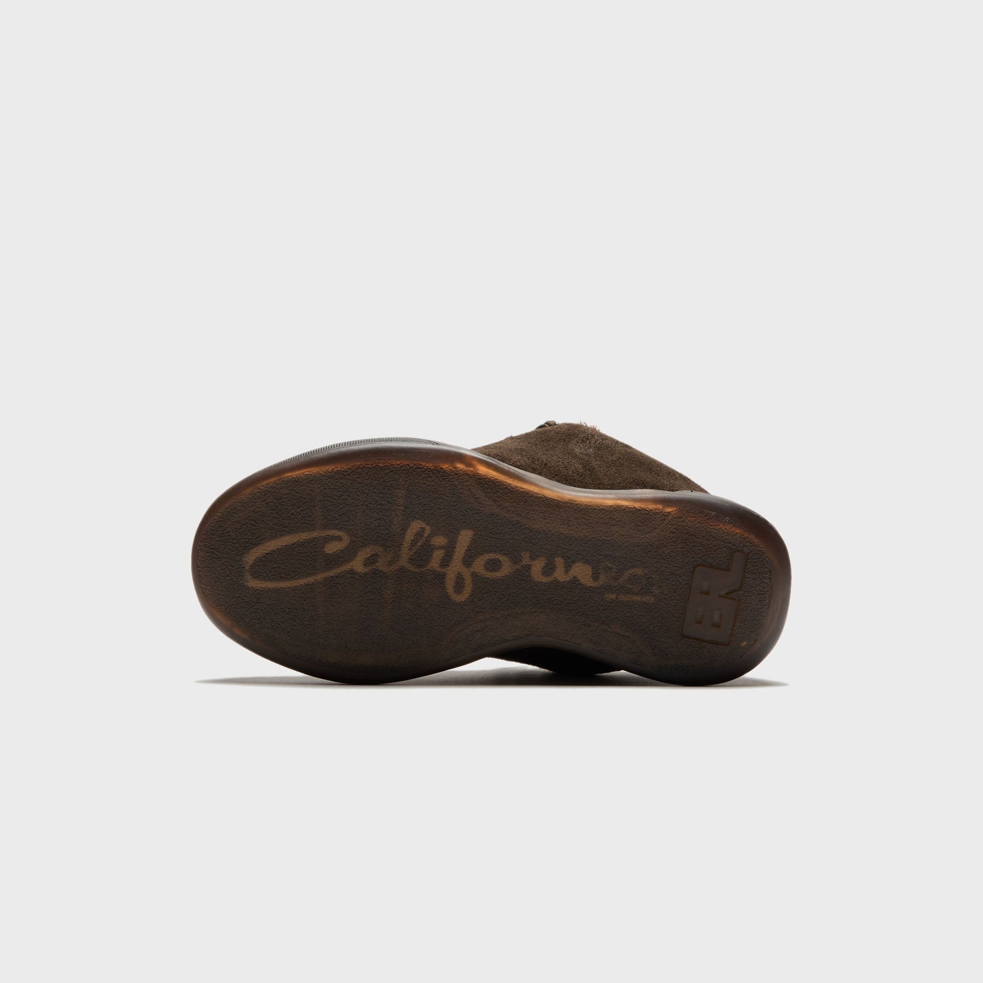 ERL Suede Vamp Sneakers - Dark Brown