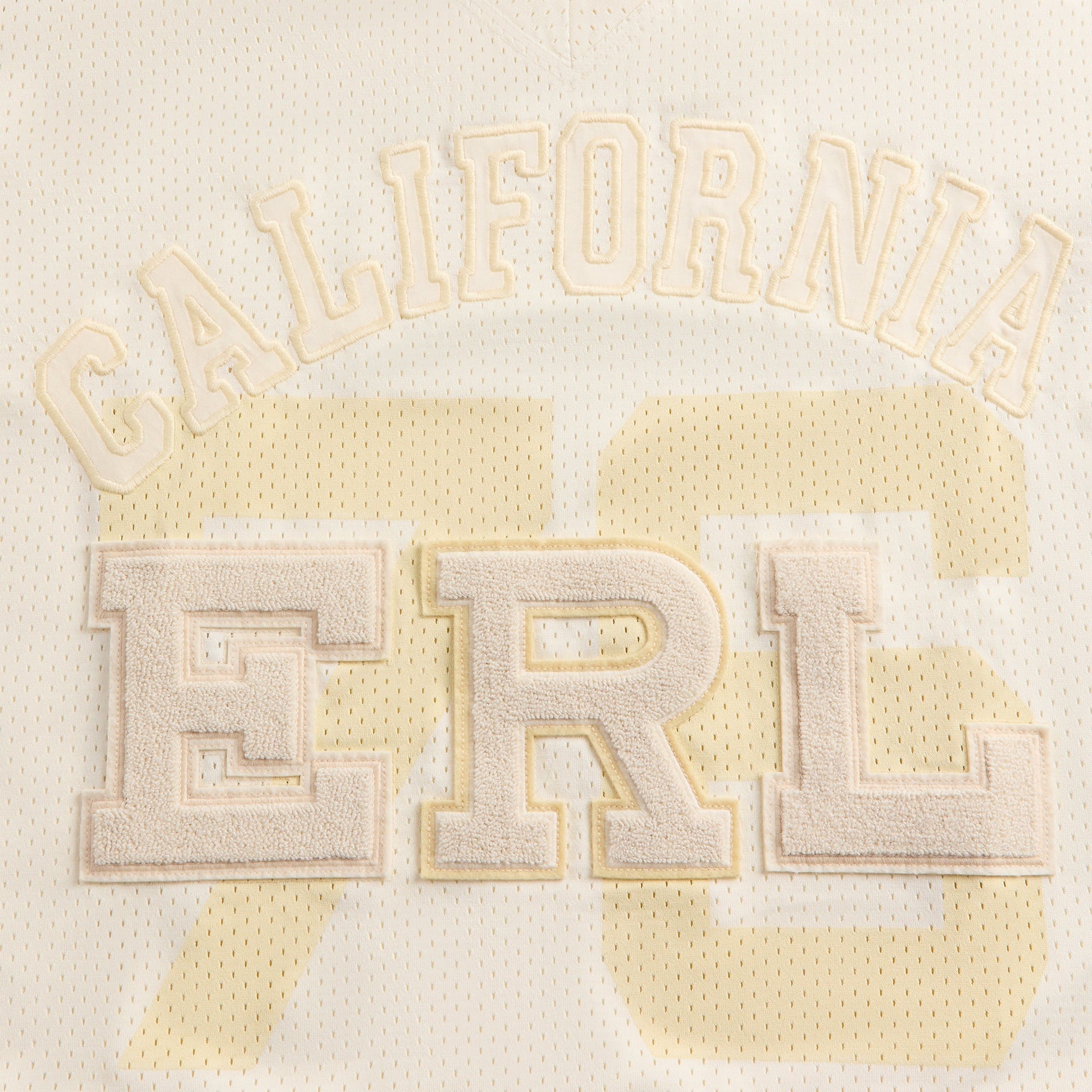 ERL California Hockey Jersey Knit - Off White