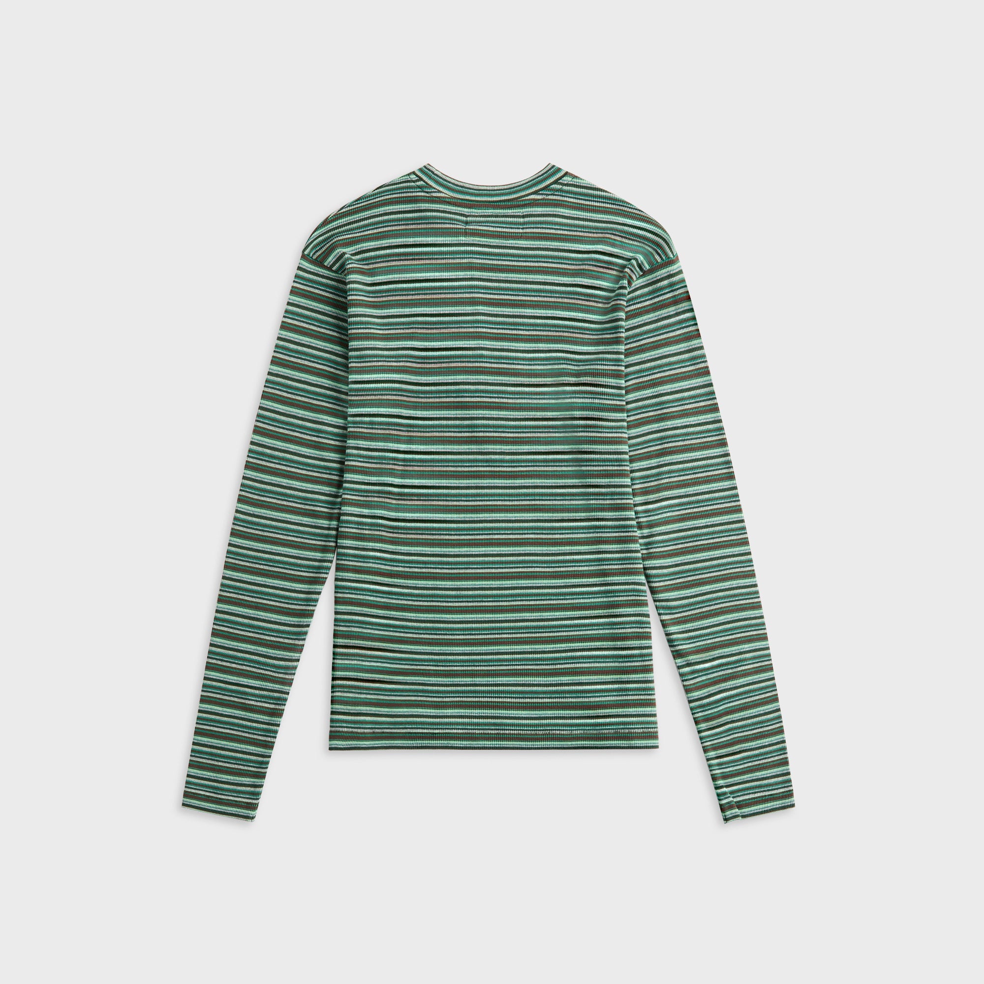 ERL Striped Long Sleeved Tee Knit - Green – Kith Europe