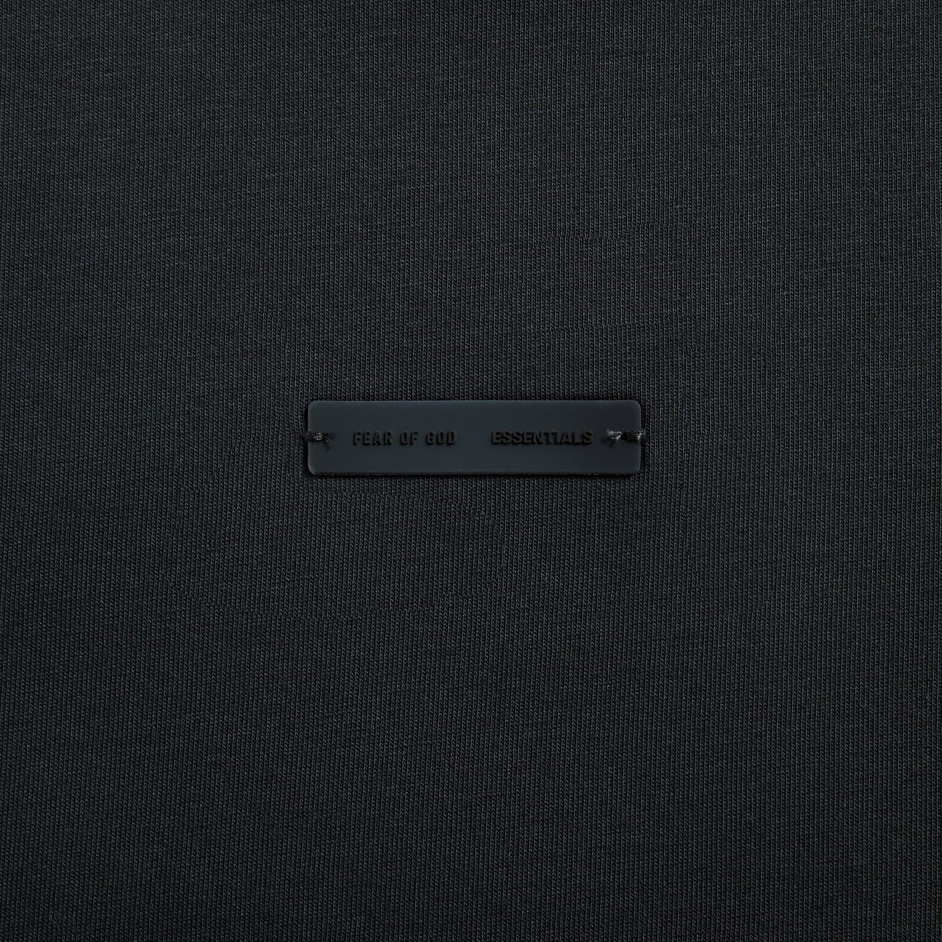 Essentials Classic Fit Tee in Jet Black