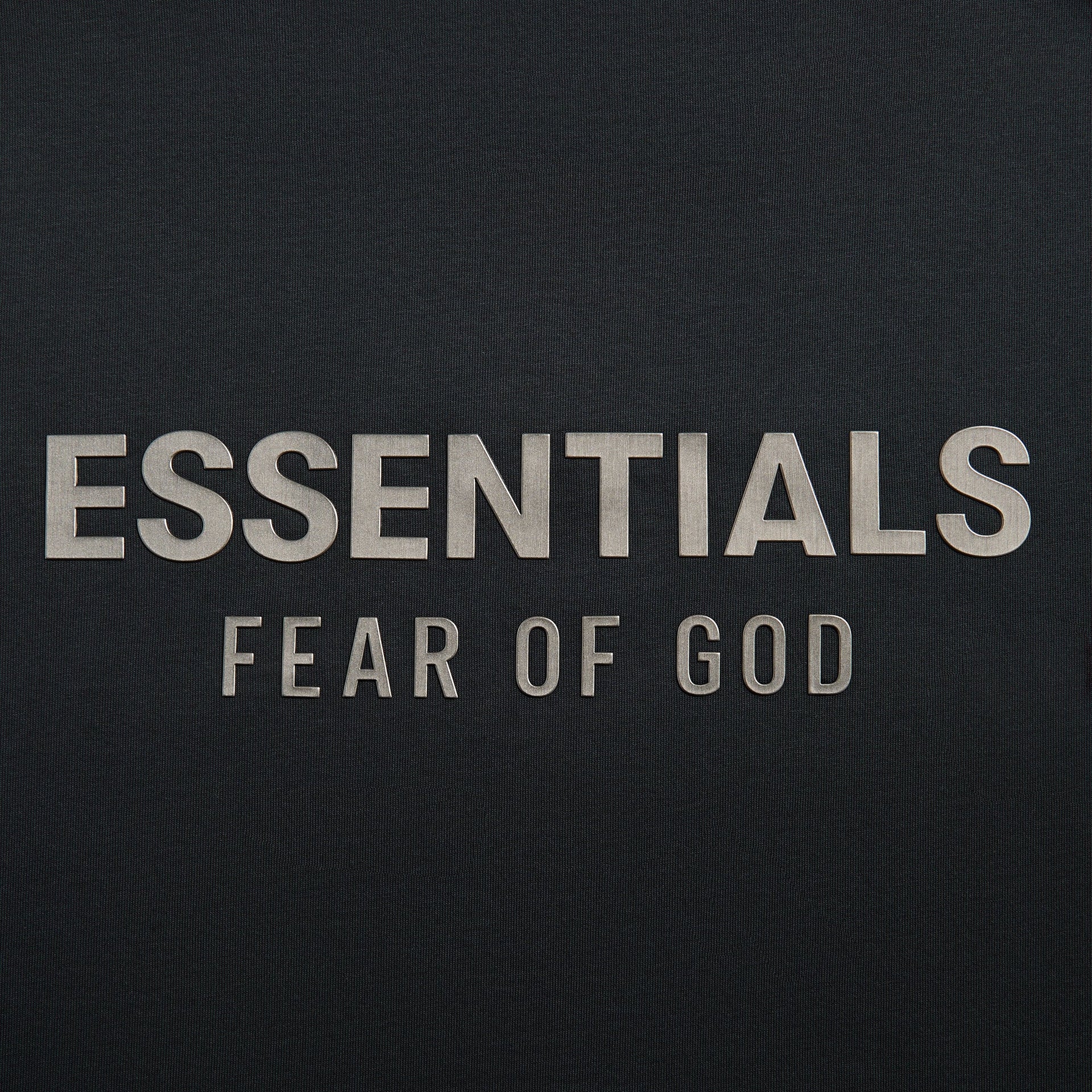 Essentials Classic Fit Tee in Jet Black