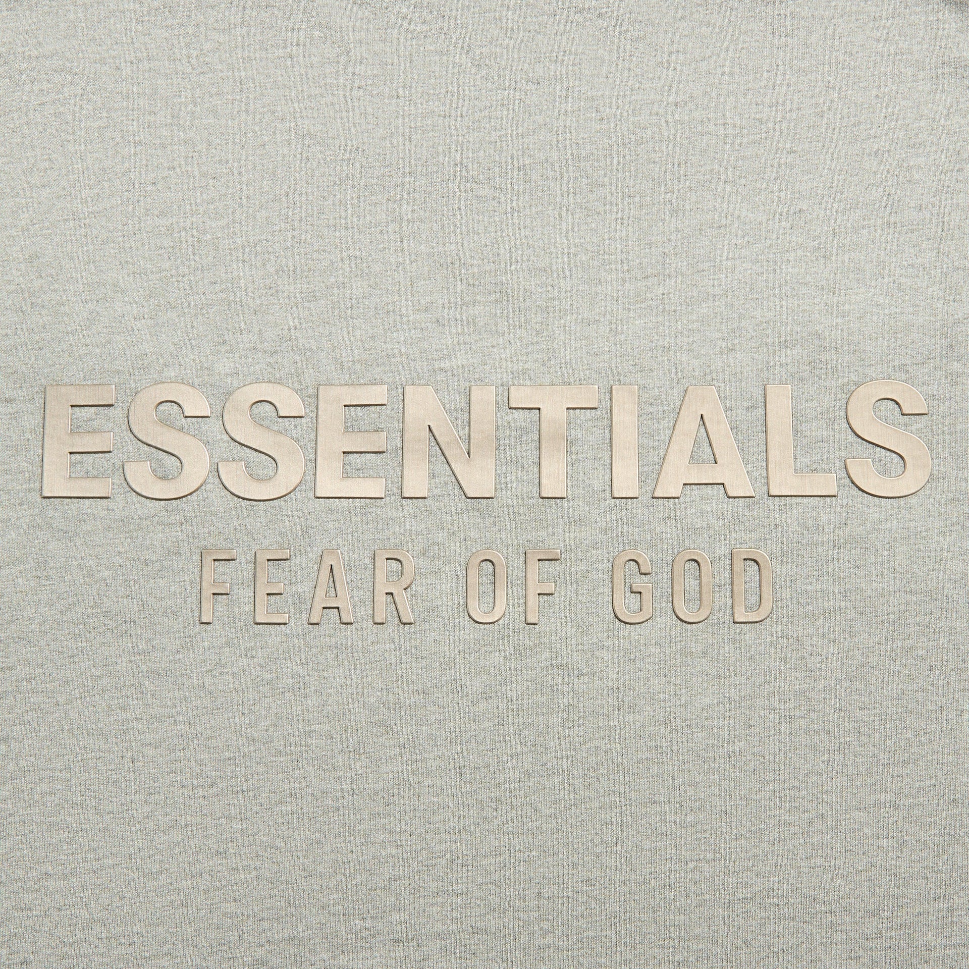 Essentials Classic Fit Tee in Concrete Heather