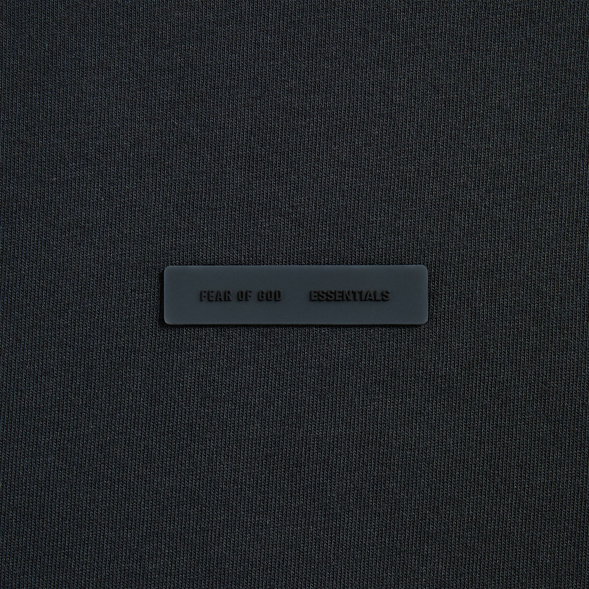 Essentials Vintage Fit Tee in Jet Black