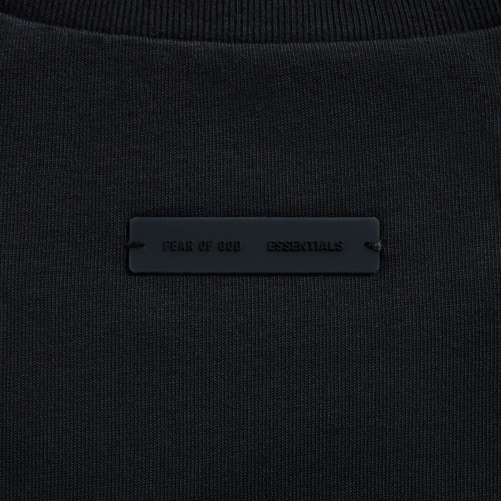 Essentials 90S Fit Tee in Jet Black
