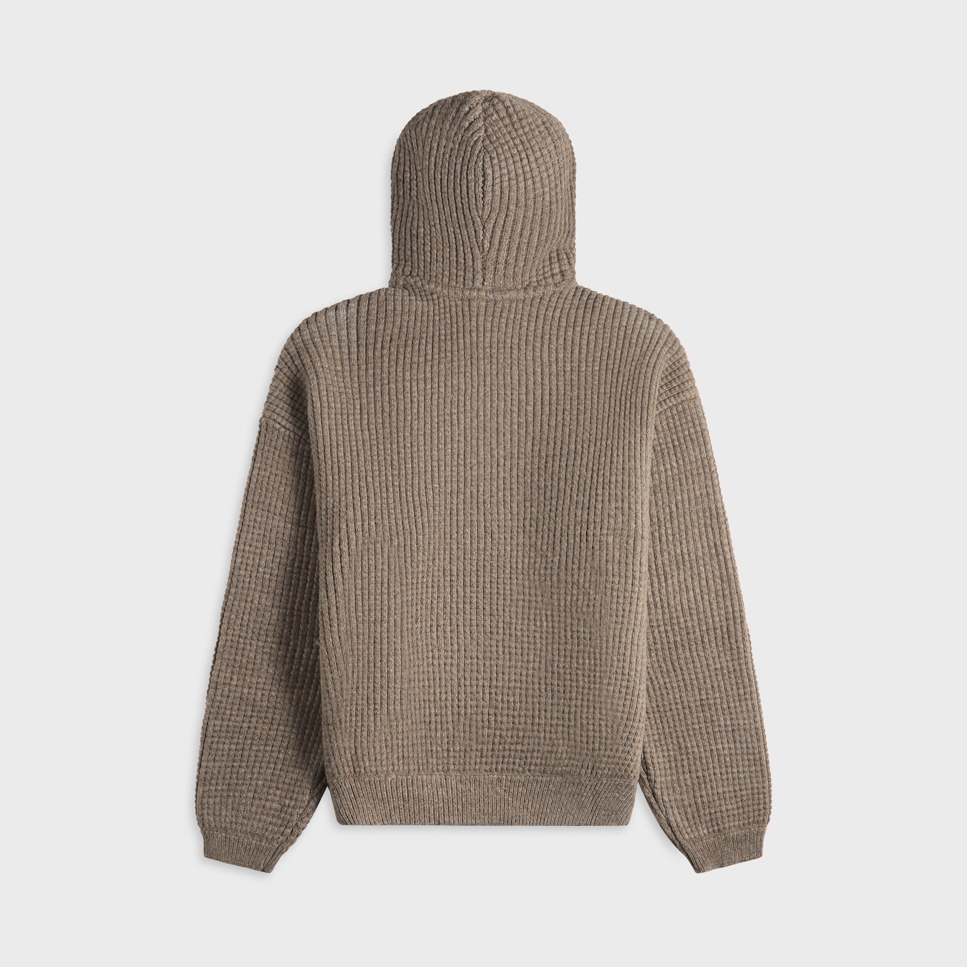 Essentials Heavy Waffle 90's Hoodie - Homestead Heather
