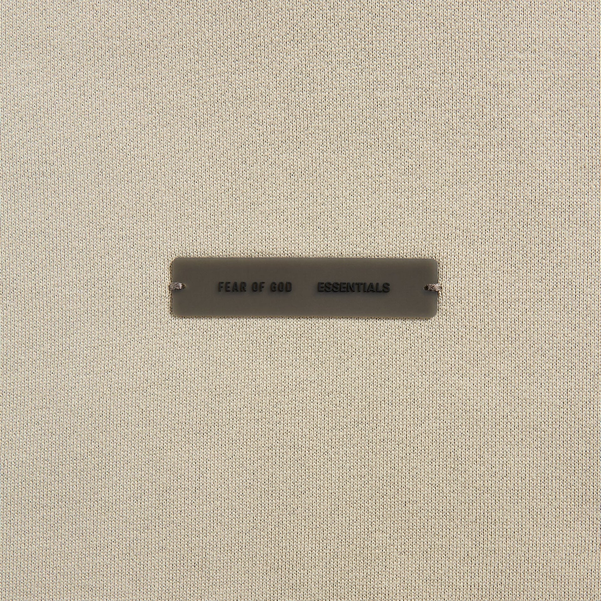 Essentials Classic Fit Fleece Hoodie in Abbey Stone