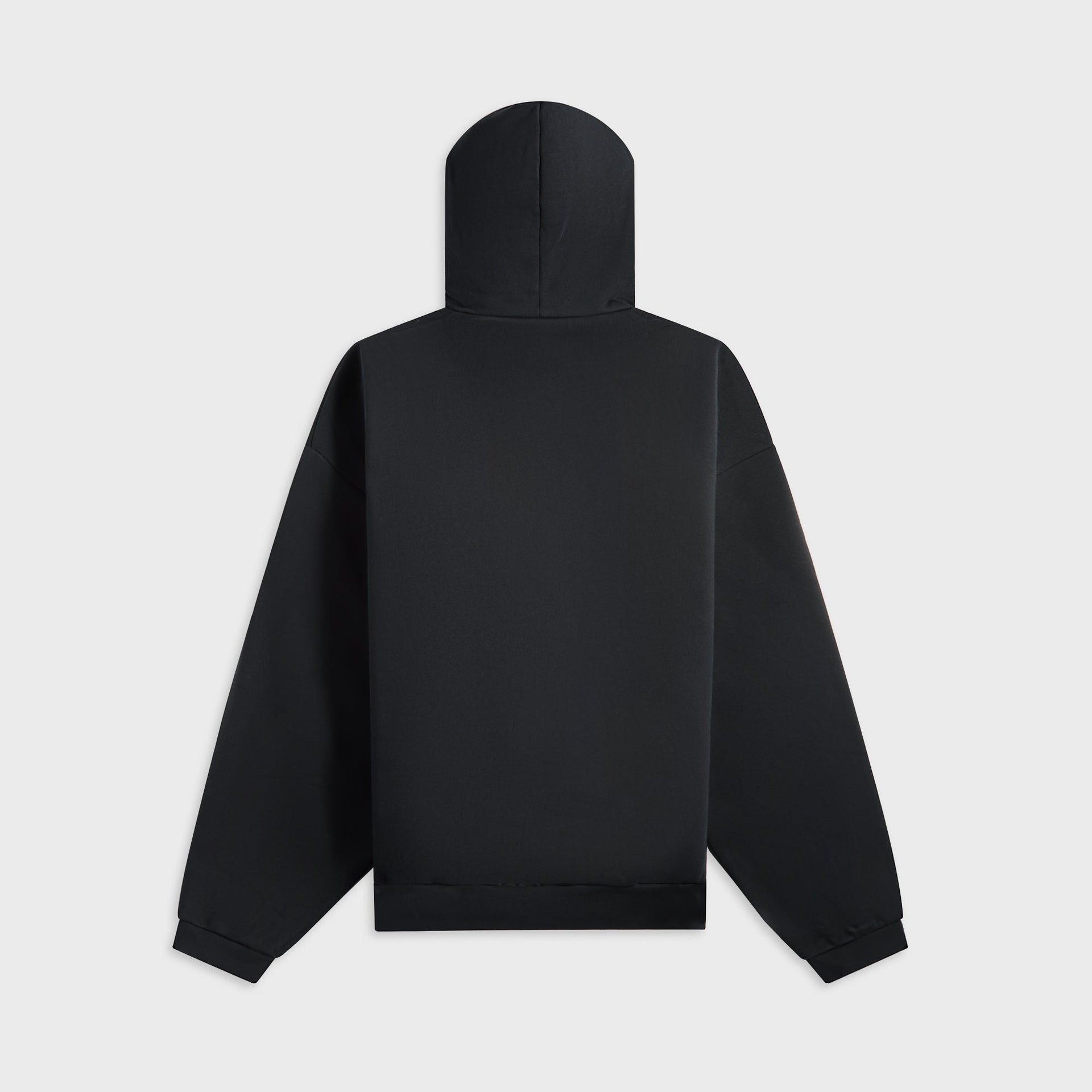 Essentials 90S Fit Fleece Hoodie in Jet Black