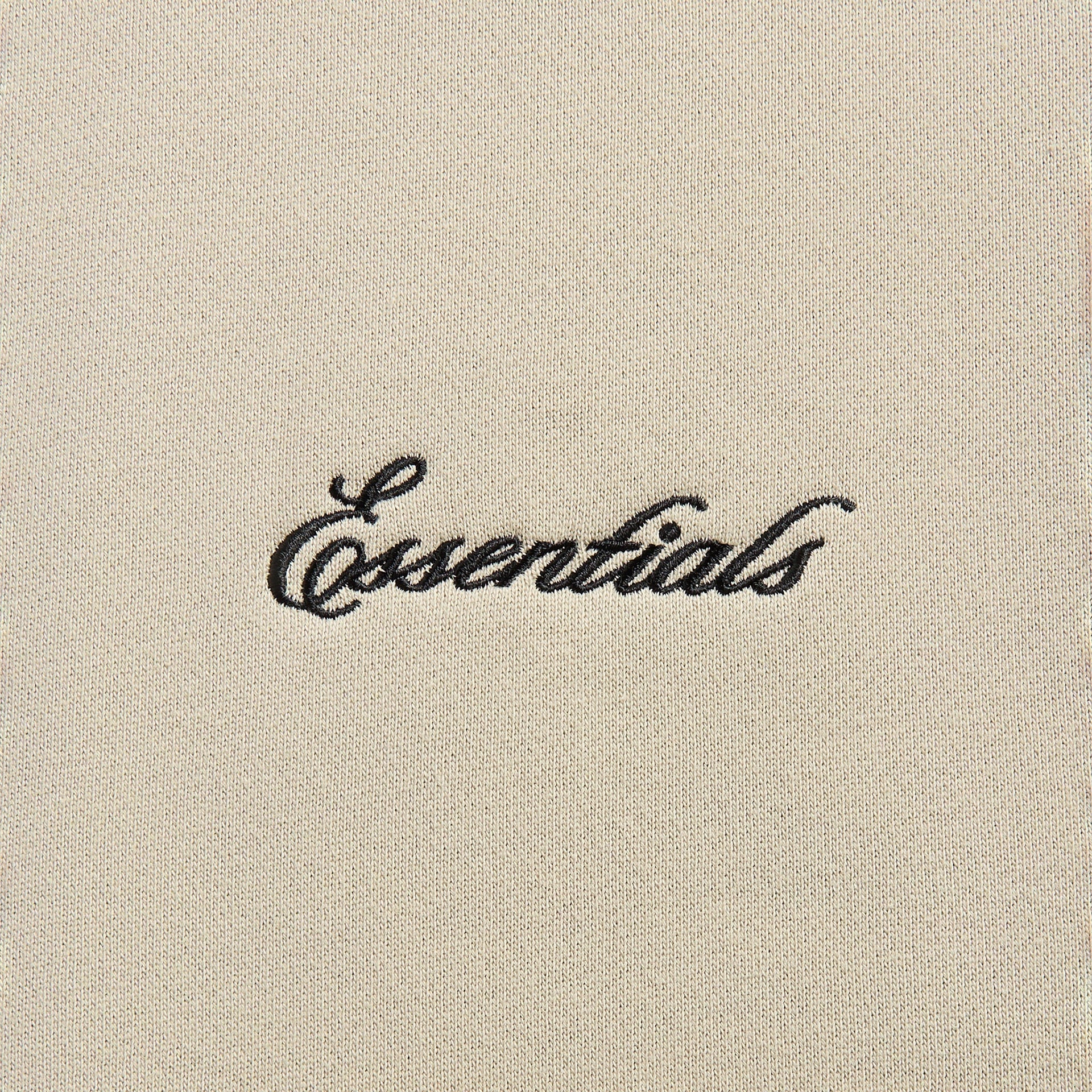 Essentials Modern Fit Fleece Track Jacket in Abbey Stone