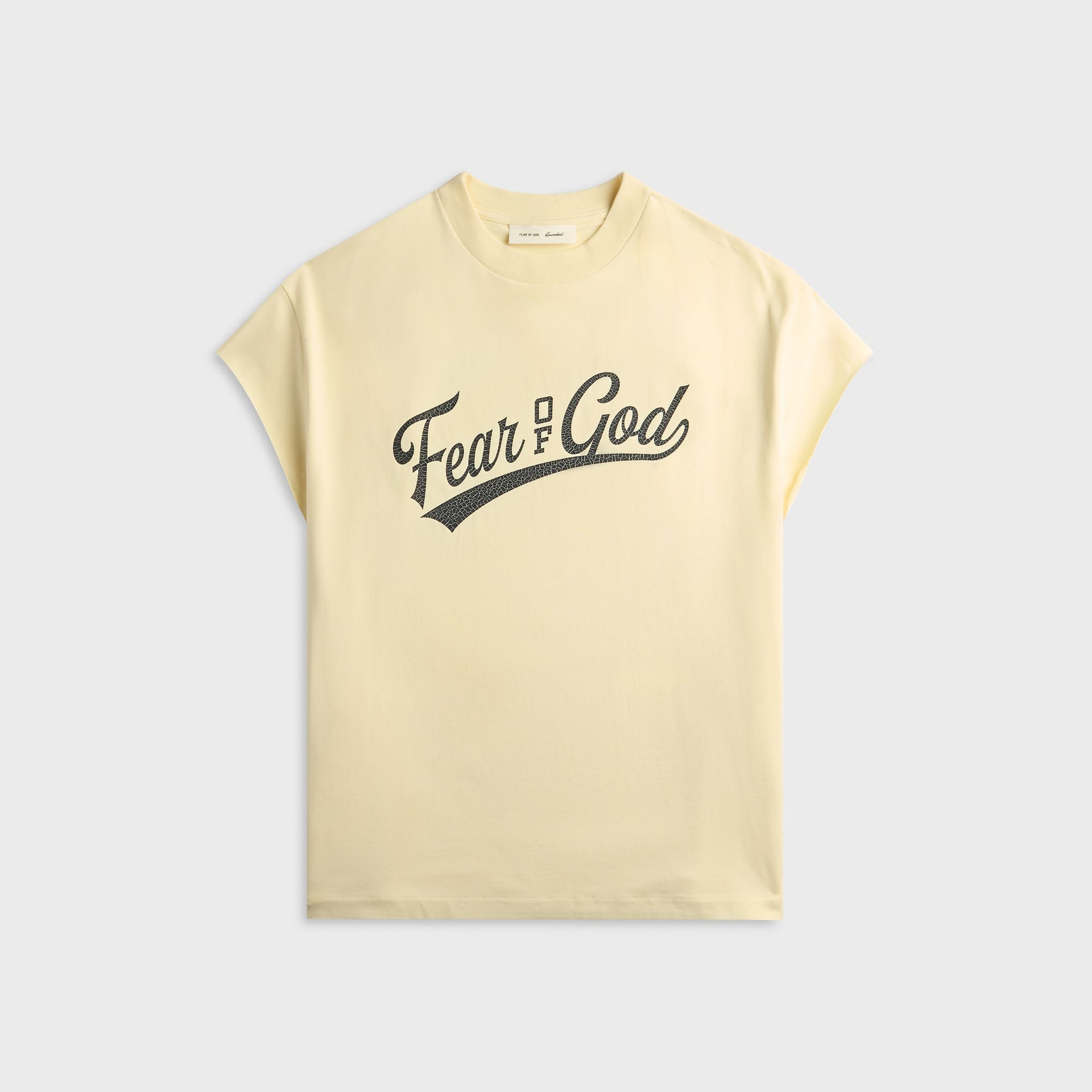 Essentials Cut Off 90's Tee - Chalk