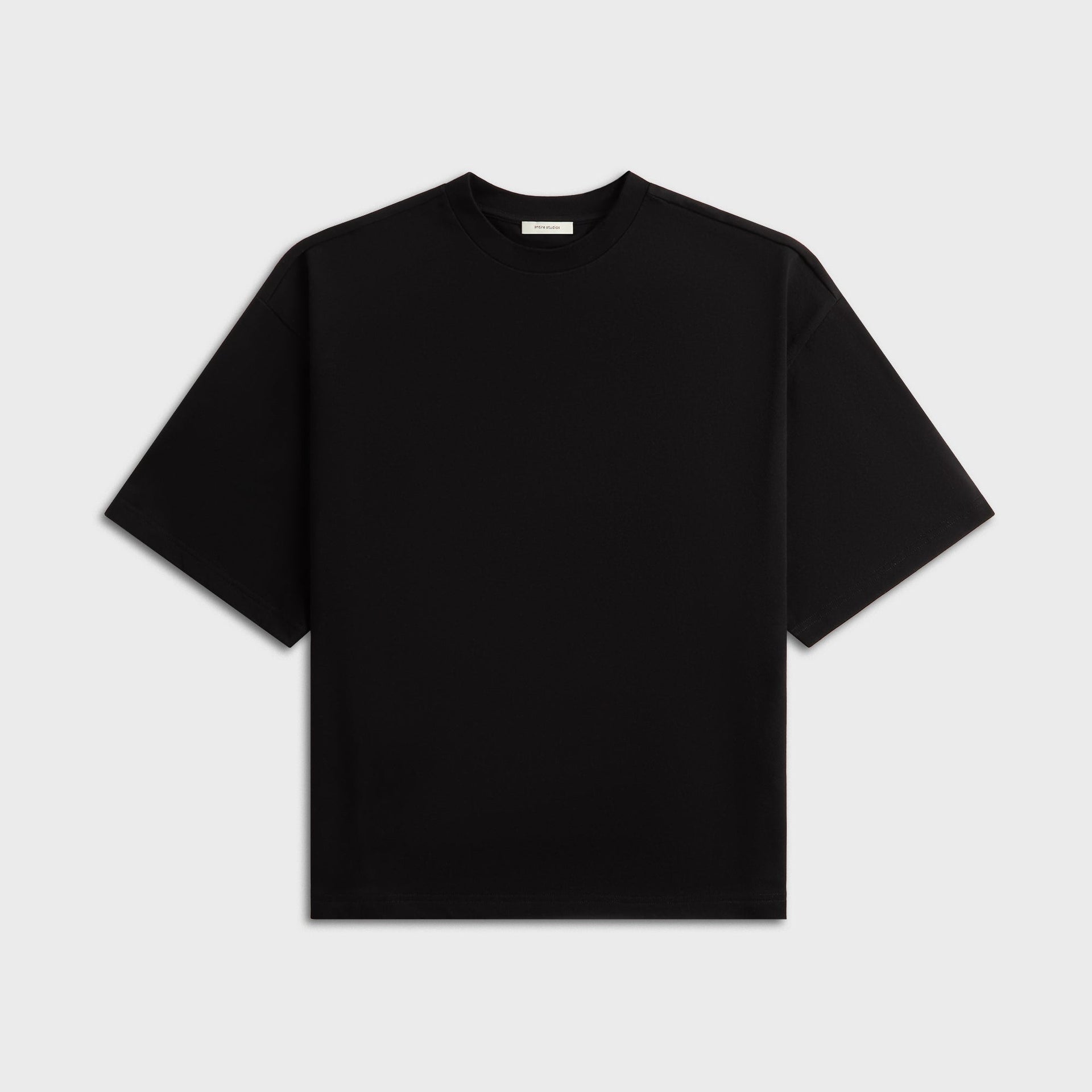 Entire Studios Heavy Boxy Tee - Black
