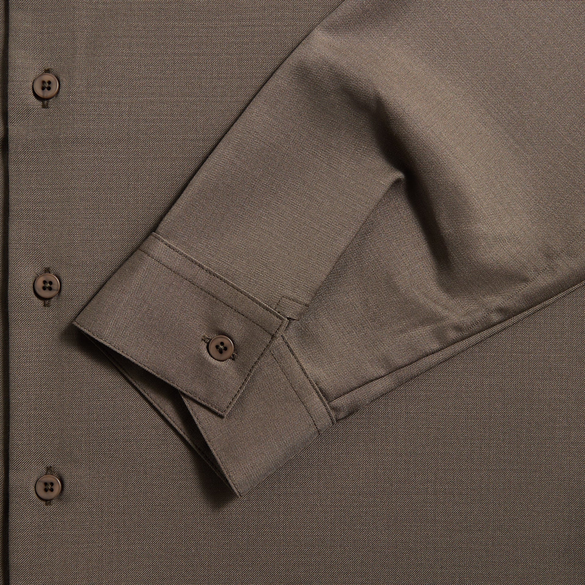 Entire Studios Miller Shirt Wool - Taupe