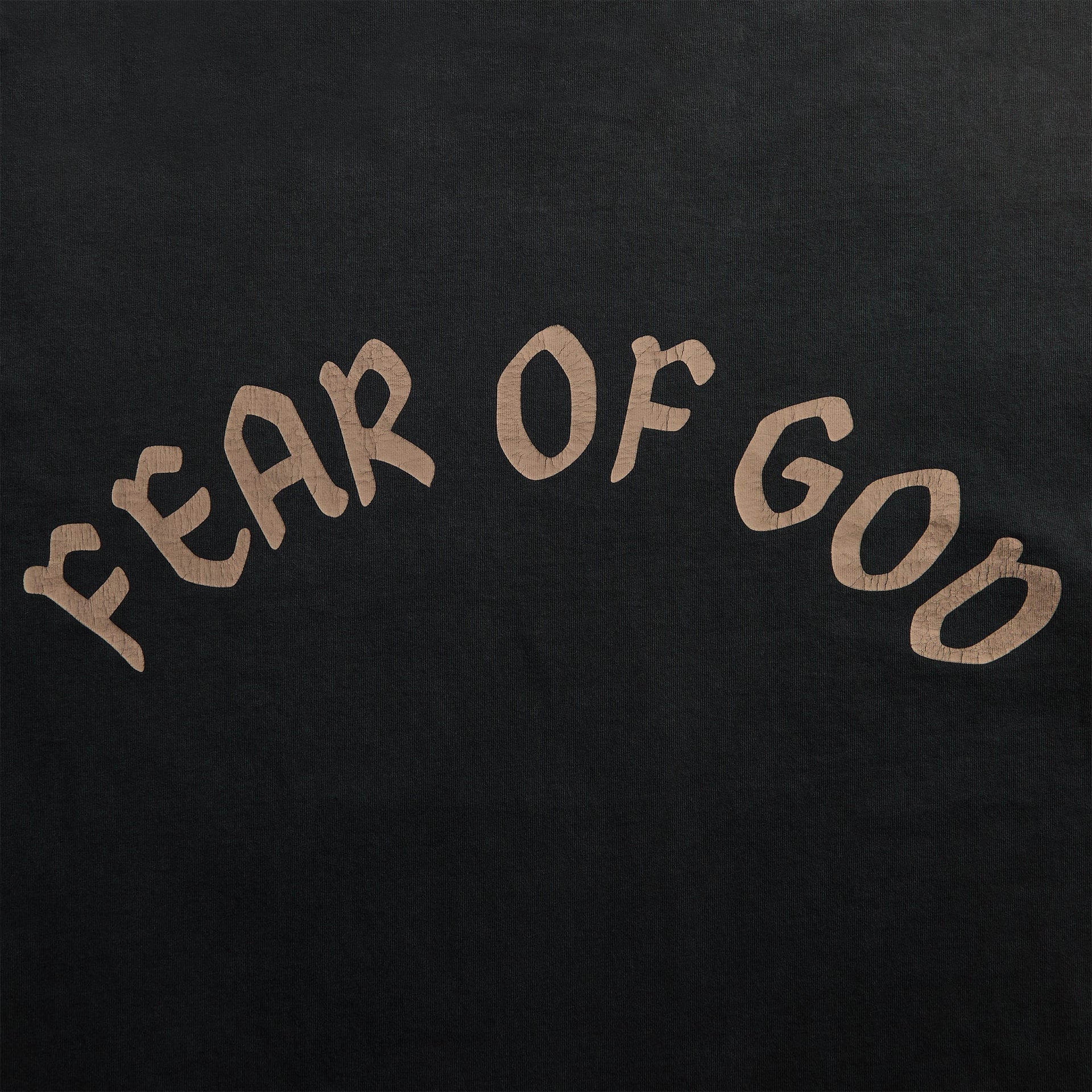 Fear Of God F OF G Long Sleeve Tee - Black