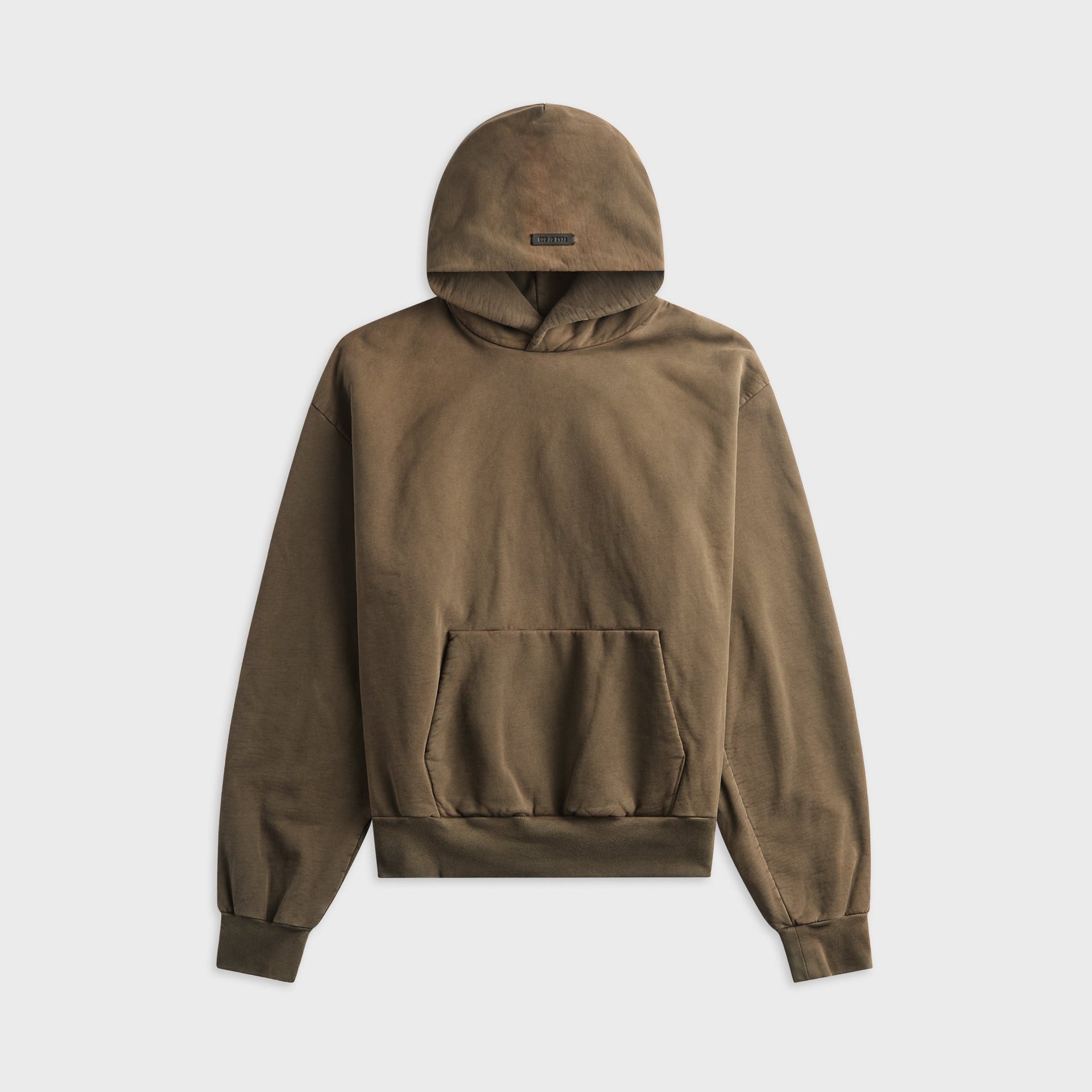 Fear Of God Classic Half Raglan Hoodie - Faded Brown