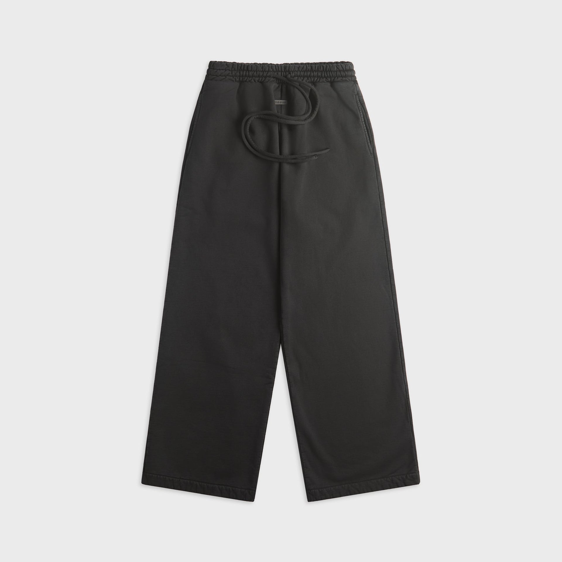 Fear Of God Sunfaded Wide Leg Sweatpant - Black
