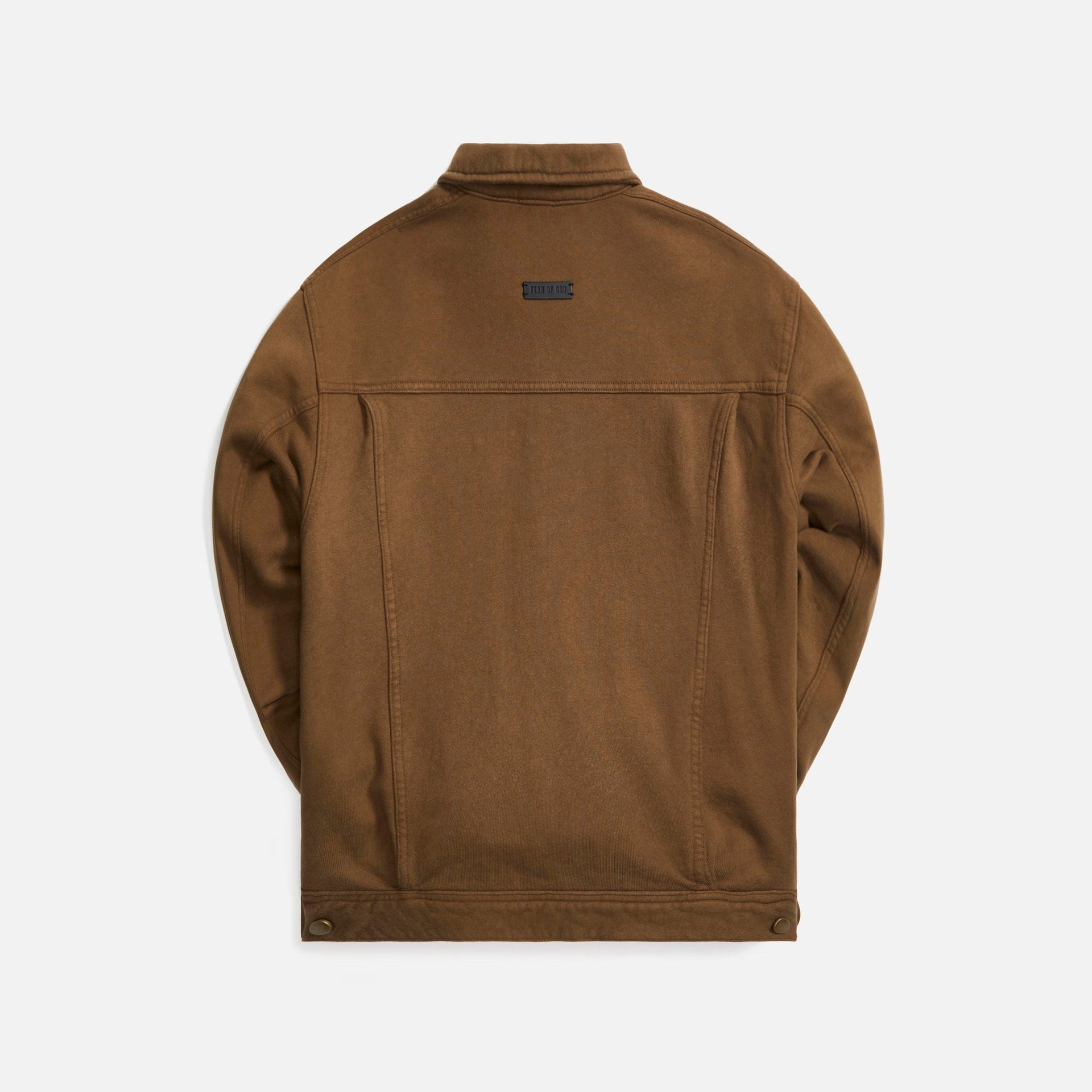 Fear of God Fleece Trucker Jacket - Brown