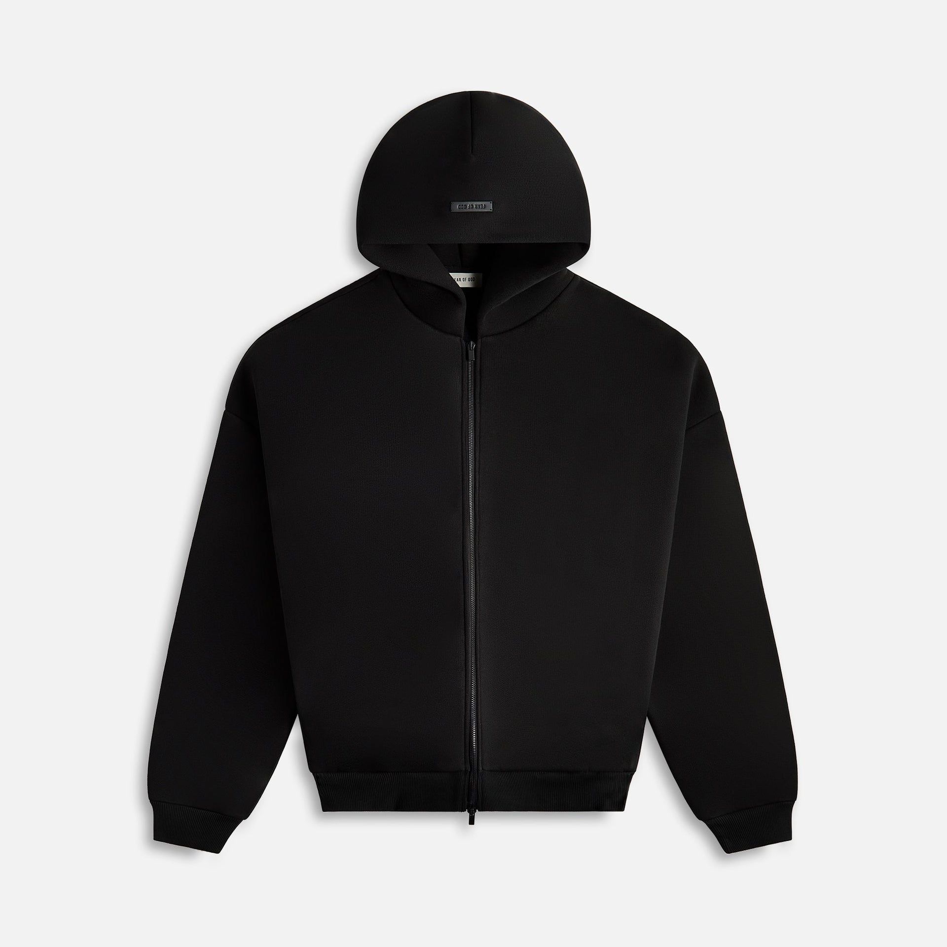 Fear of God Full Zip Hoodie - Black