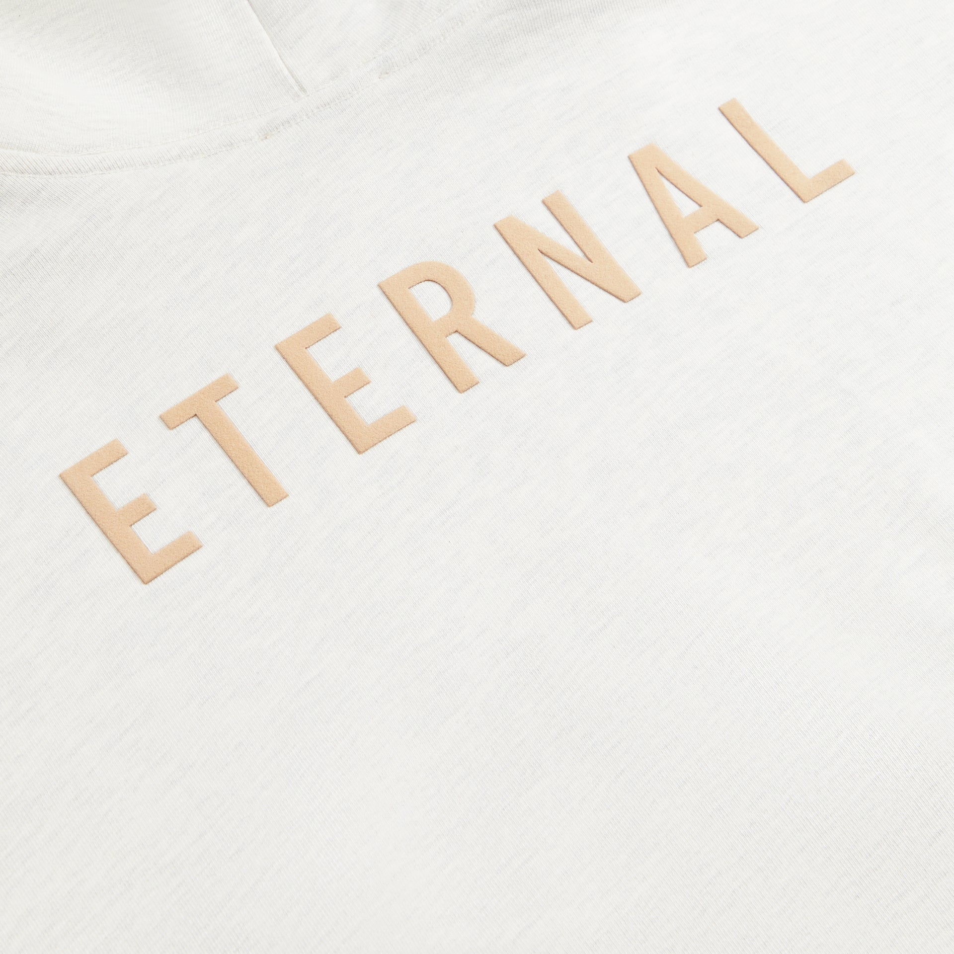 Fear of God Eternal Cotton Fleece Hoodie - Warm Heather Oatmeal