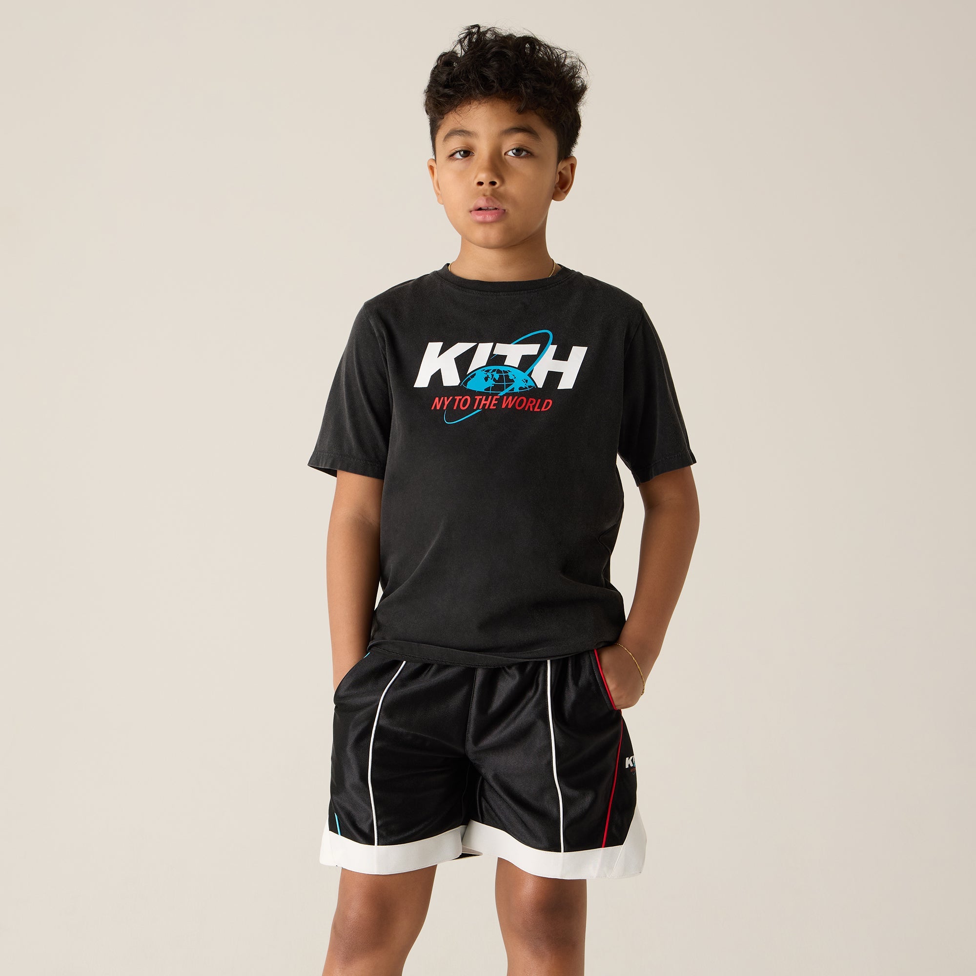 Kith Kids New York to the World Unisphere Vintage Tee