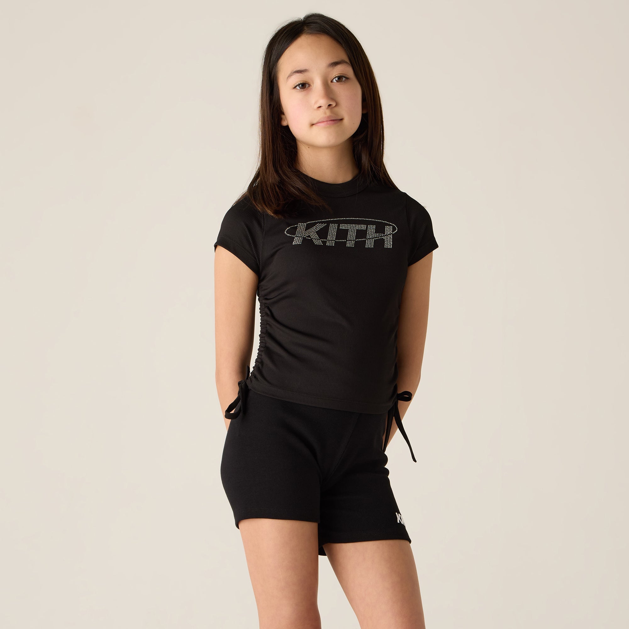 トップス KITH kids Mulberry Tee Kith Kids Ruched Mulberry Tee - White – Kith Europe