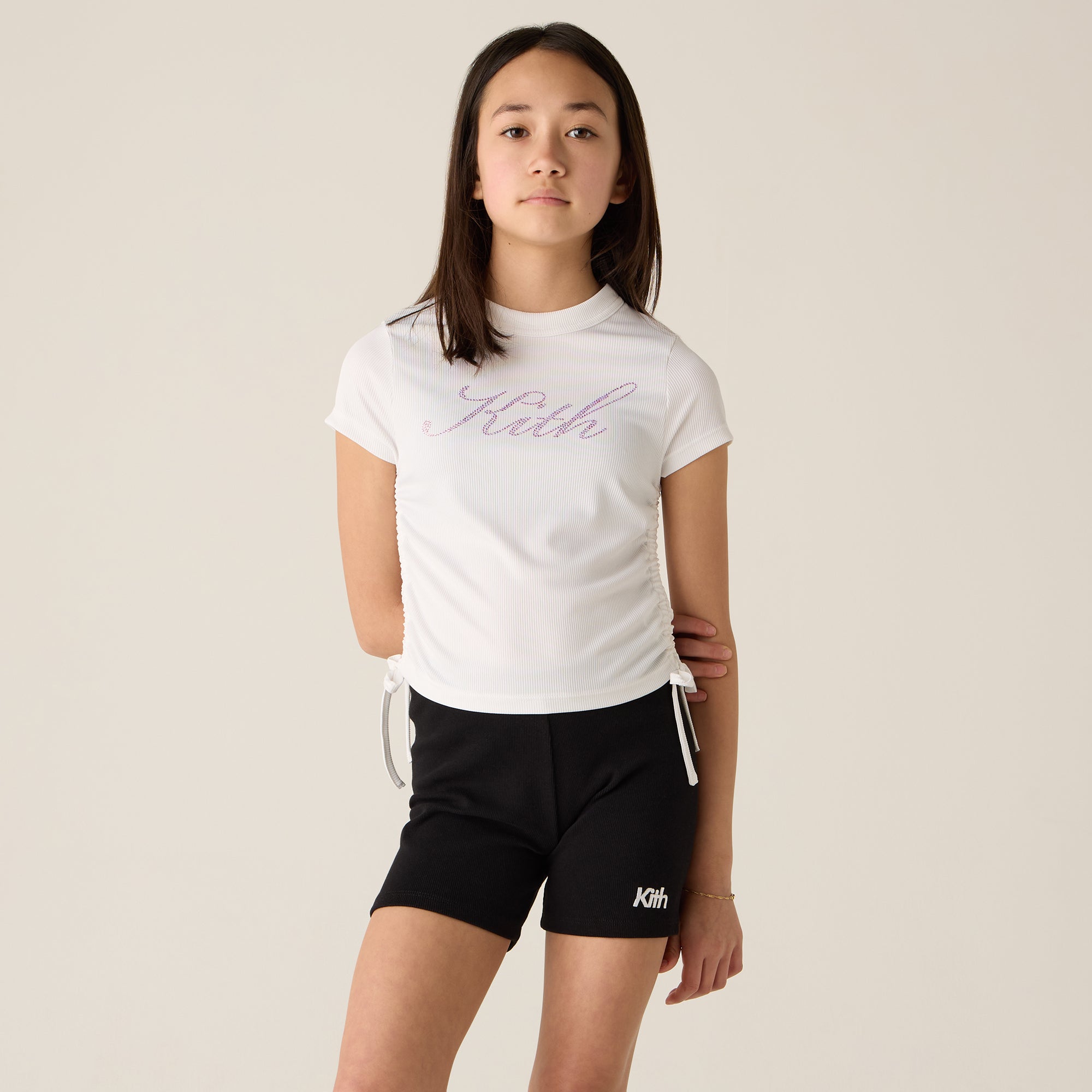 トップス KITH kids Mulberry Tee Kith Kids Rib Mulberry Tee - Silk – Kith Europe