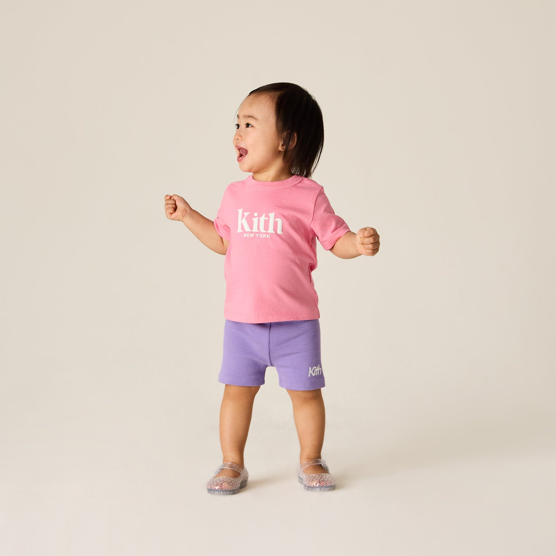 Kith Baby Classic Mott Tee - Peony