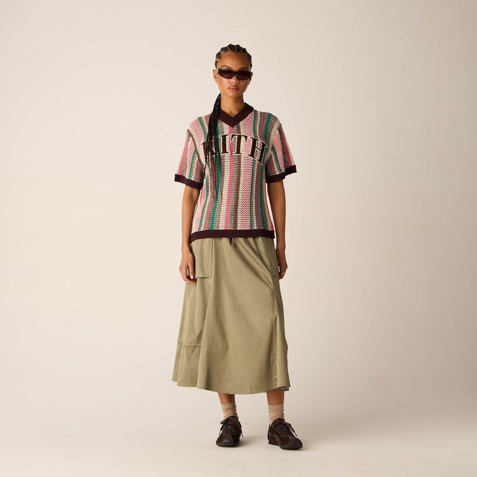 Kith Women Spencer II Crochet Jersey - Protea