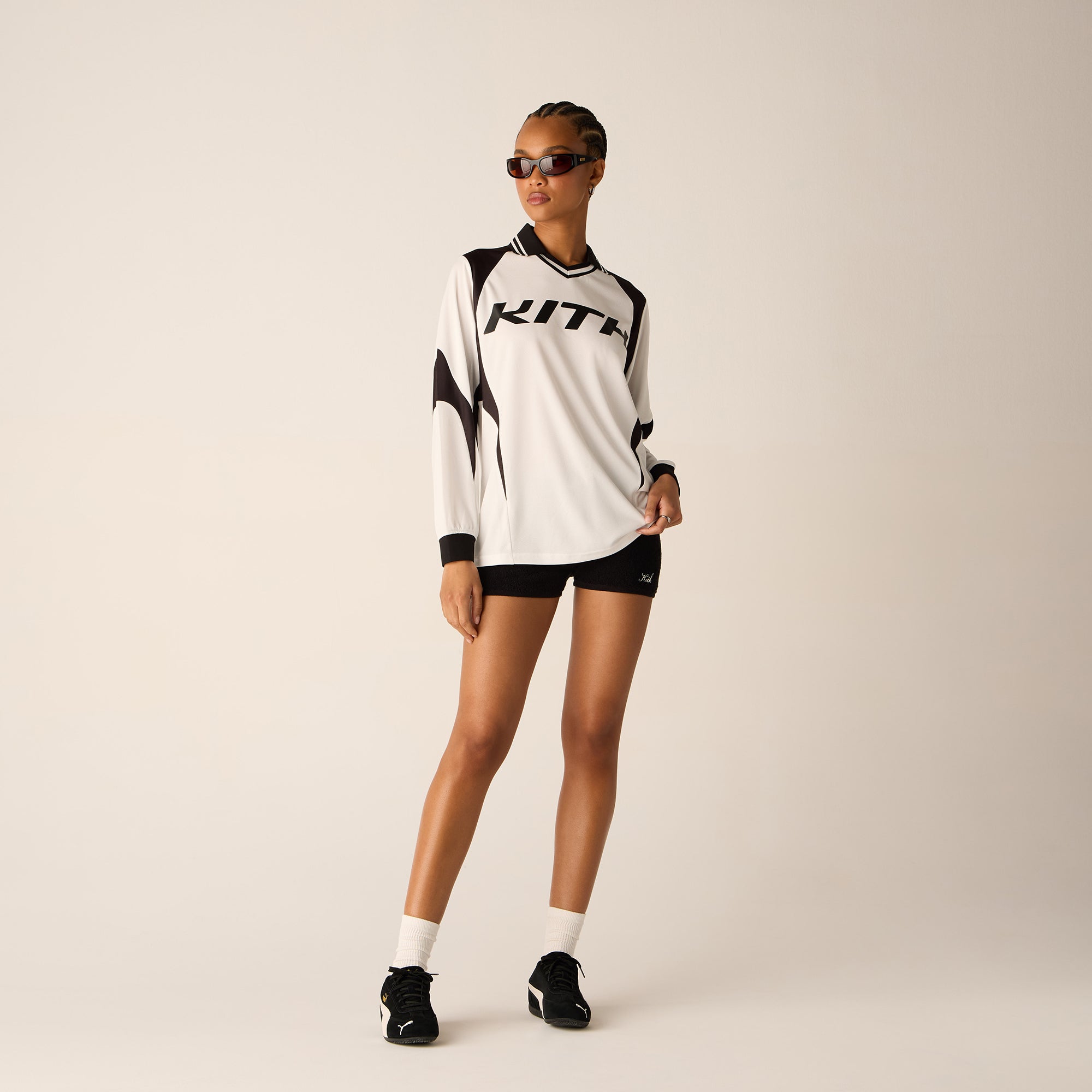 Kith Women Cujo Seamed Jersey - White – Kith Europe