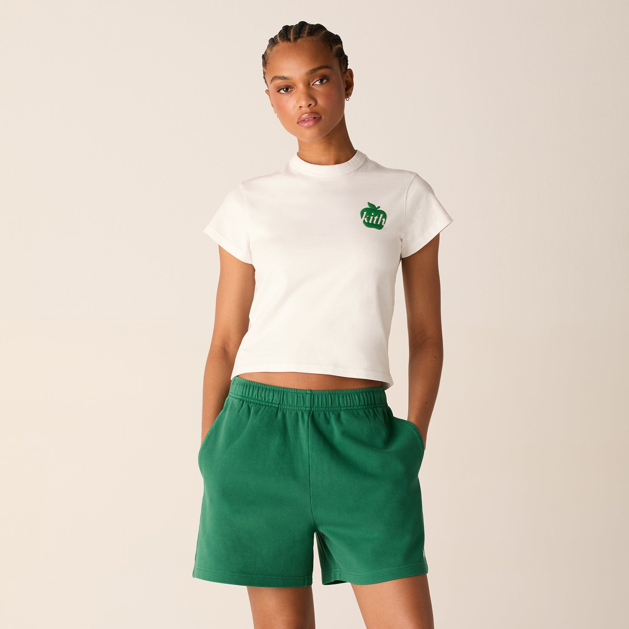 Kith Women Apple Vintage Mulberry Tee - White – Kith Europe