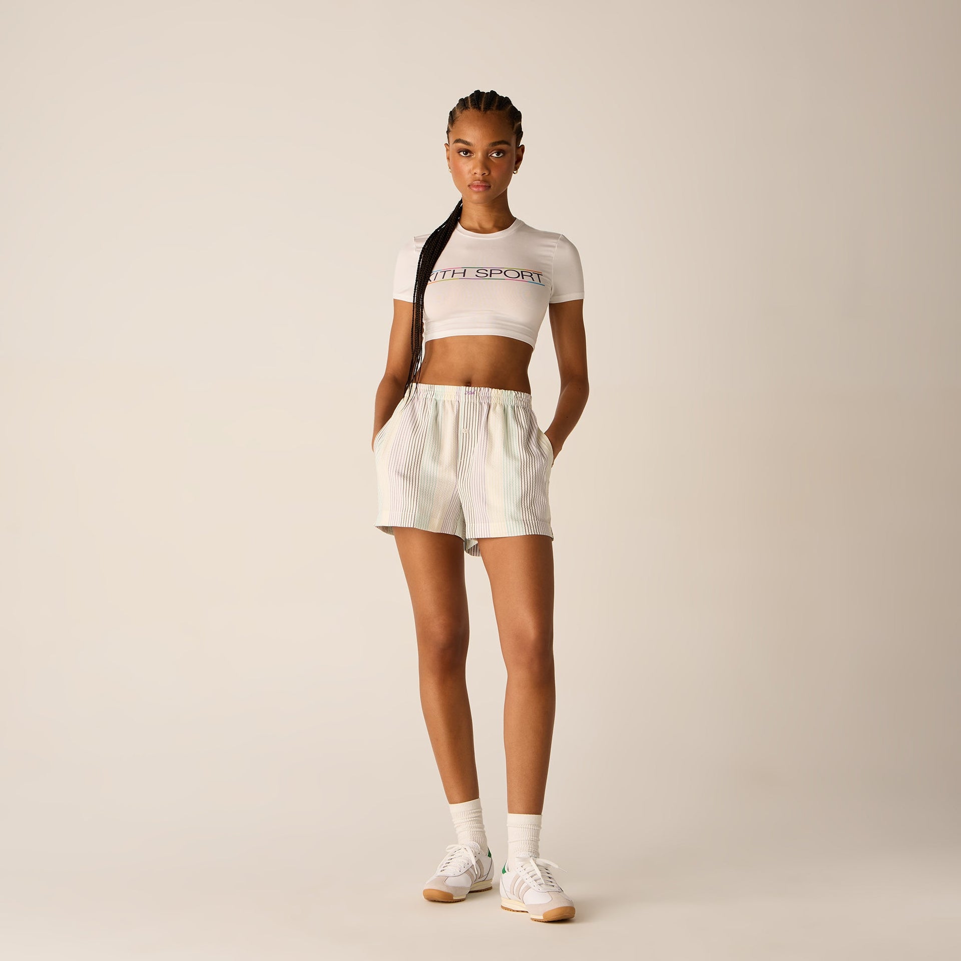 Kith Women Misha Multi Sport Logo Tee - White