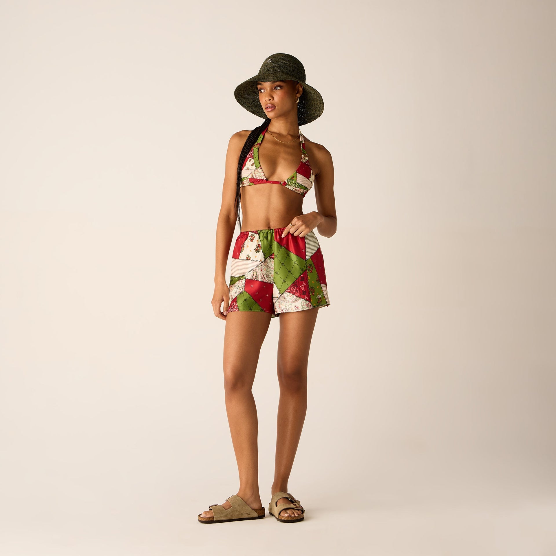 Kith Women Thea Patchwork Print Short - Kyoho