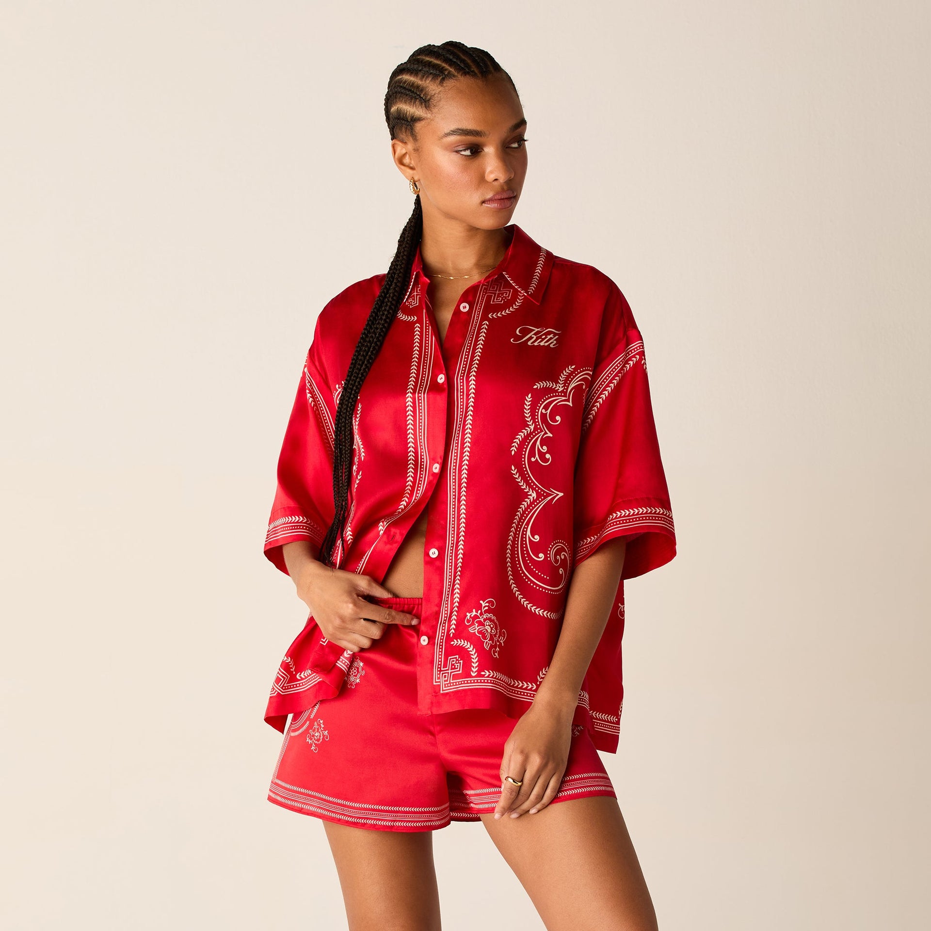 Kith Women Thea Medallion Short - Fame