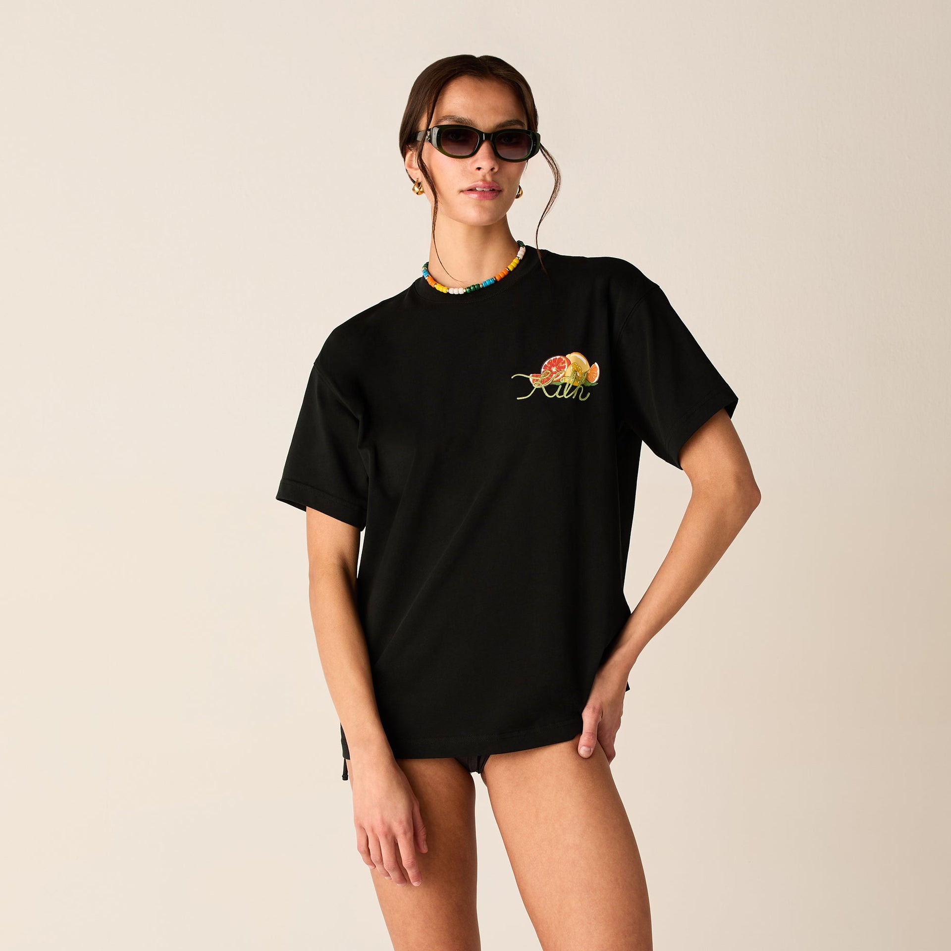 Kith Women Citrus Vintage Tee - Black PH