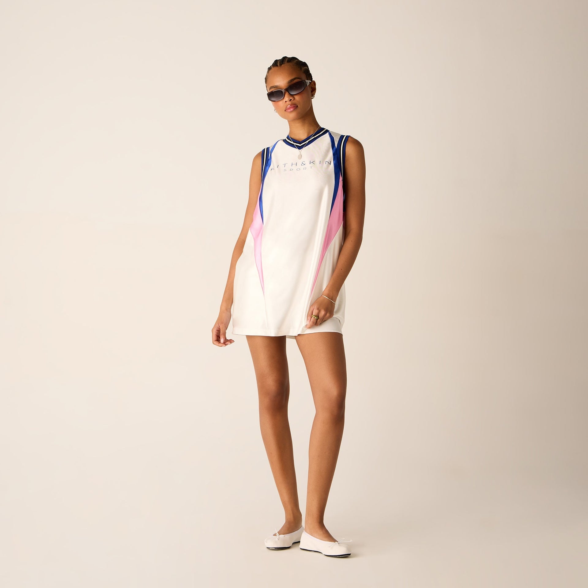 Kith Women Sumi Jersey Tank - White PH